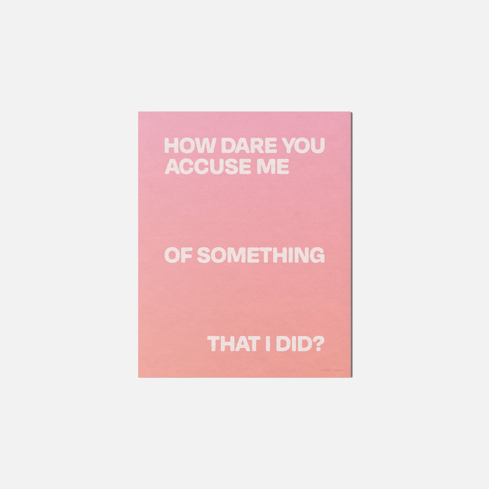 ACCUSE PRINT