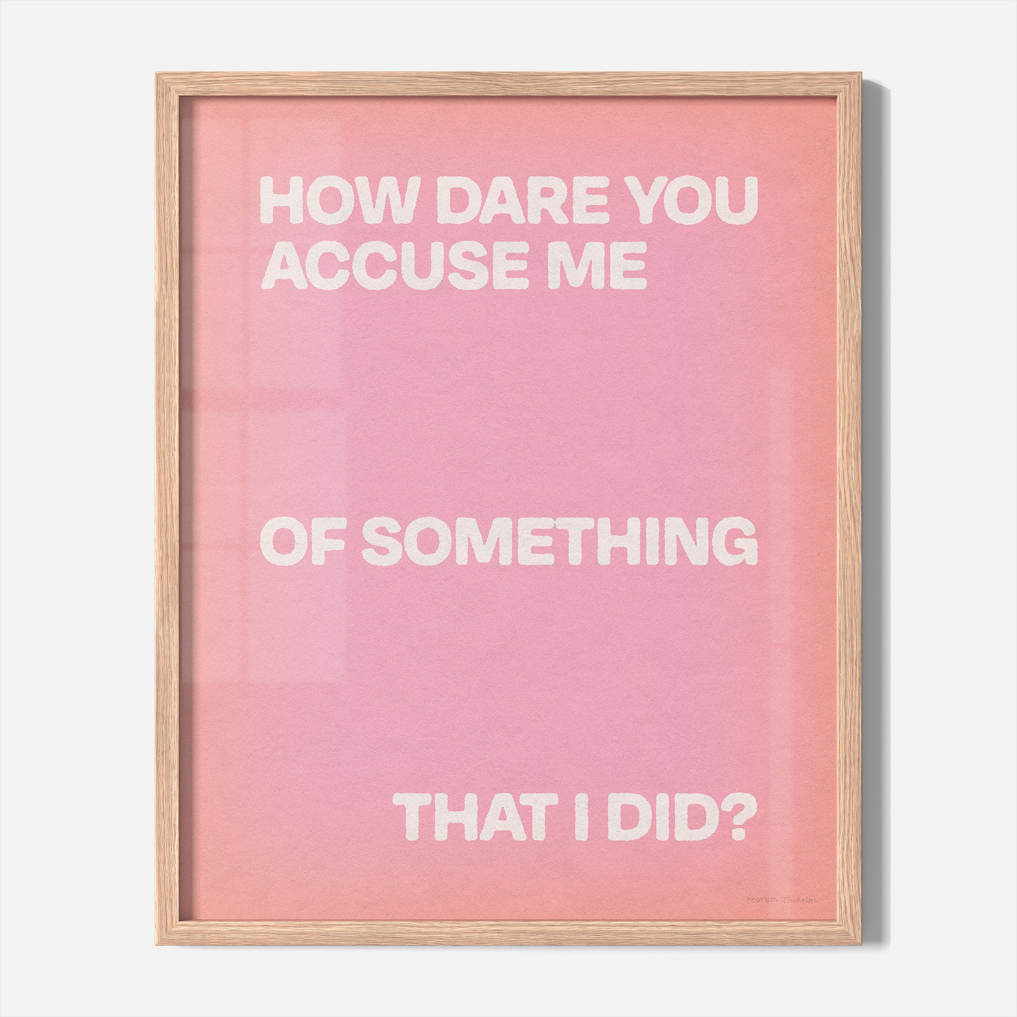 ACCUSE PRINT
