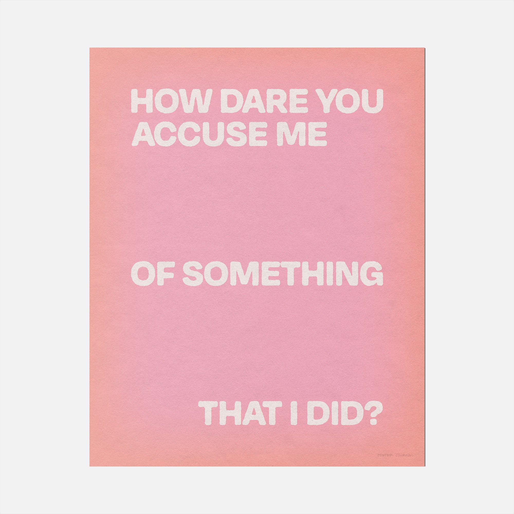 ACCUSE PRINT