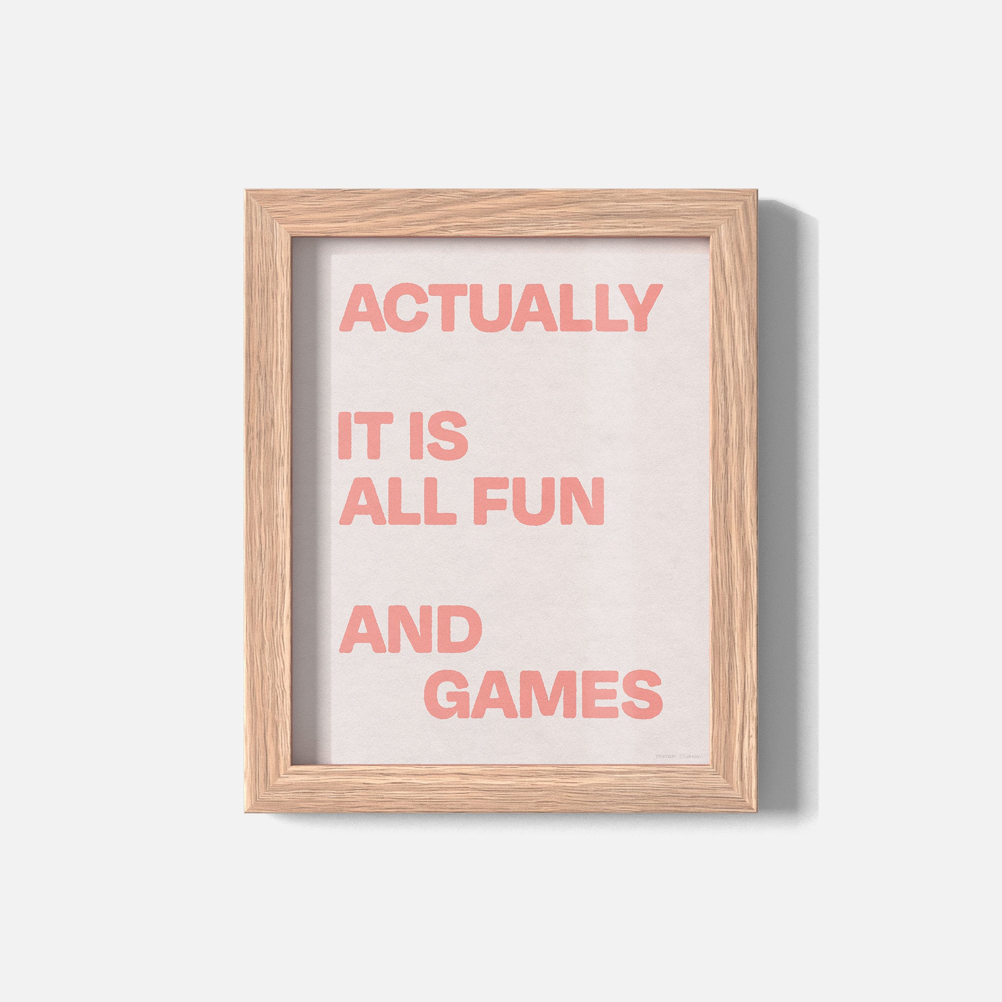 ACTUALLY PRINT