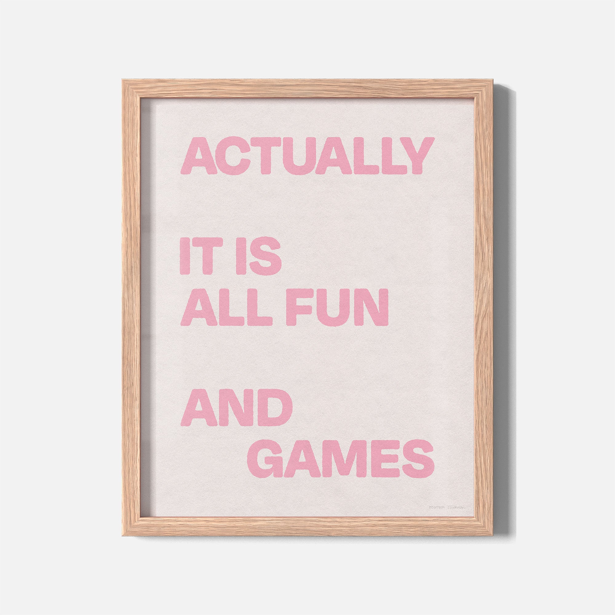 ACTUALLY PRINT