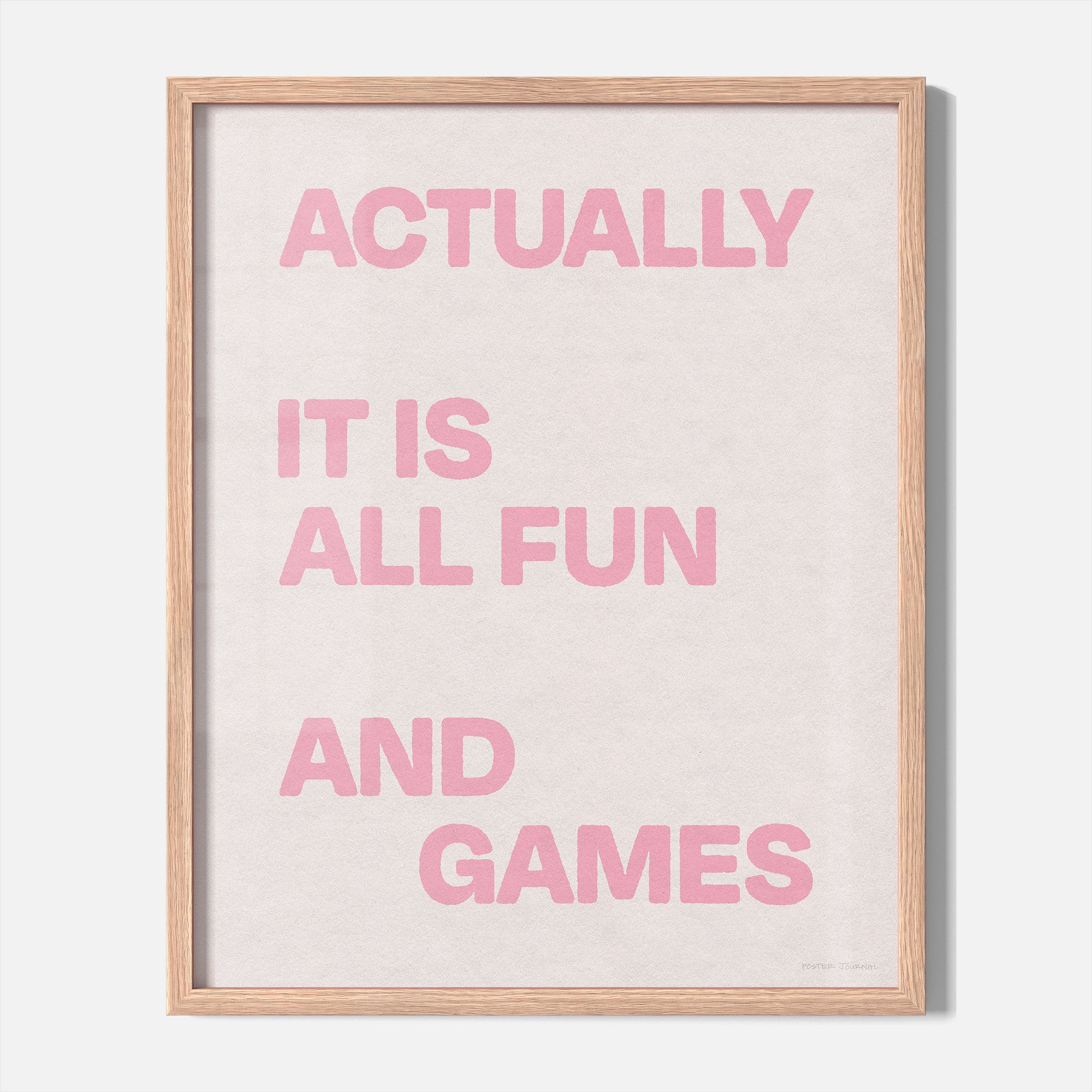 ACTUALLY PRINT