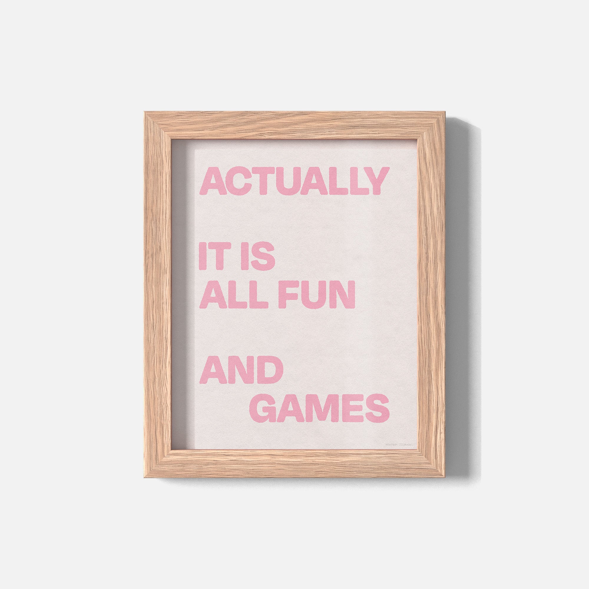 ACTUALLY PRINT