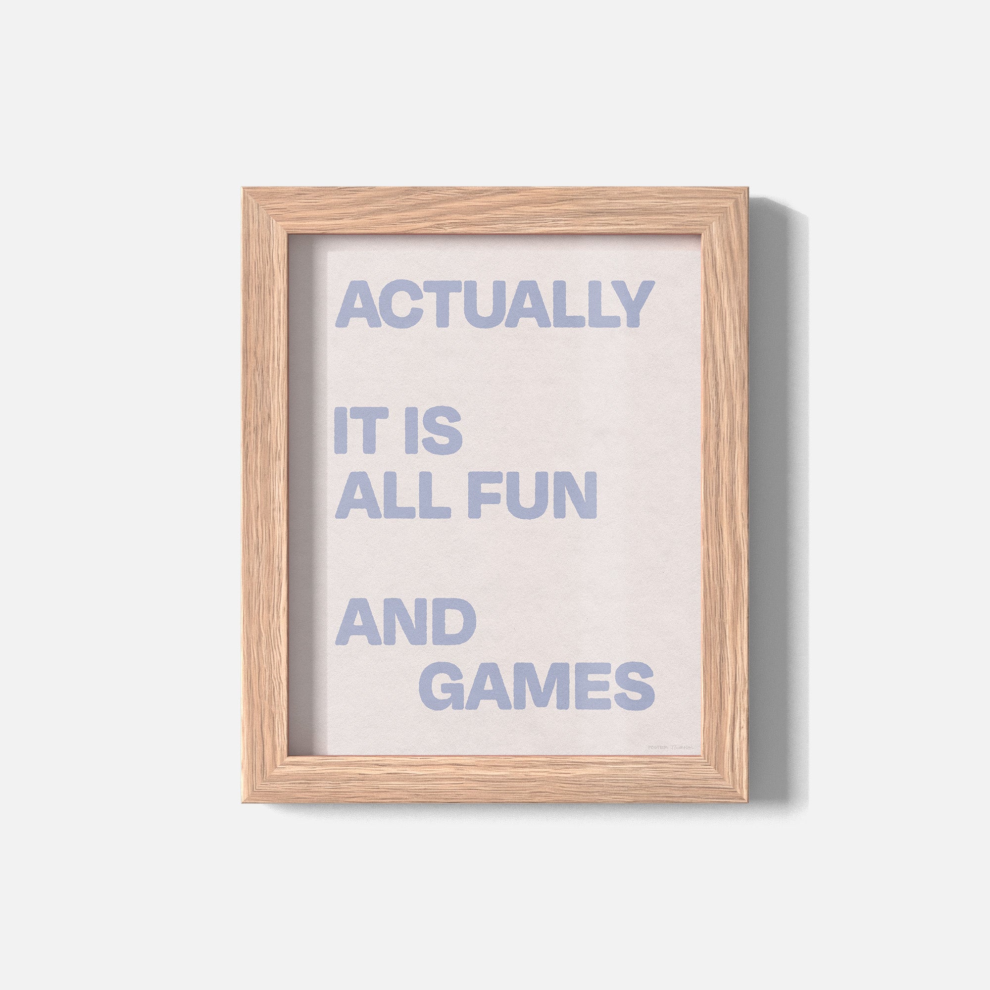 ACTUALLY PRINT