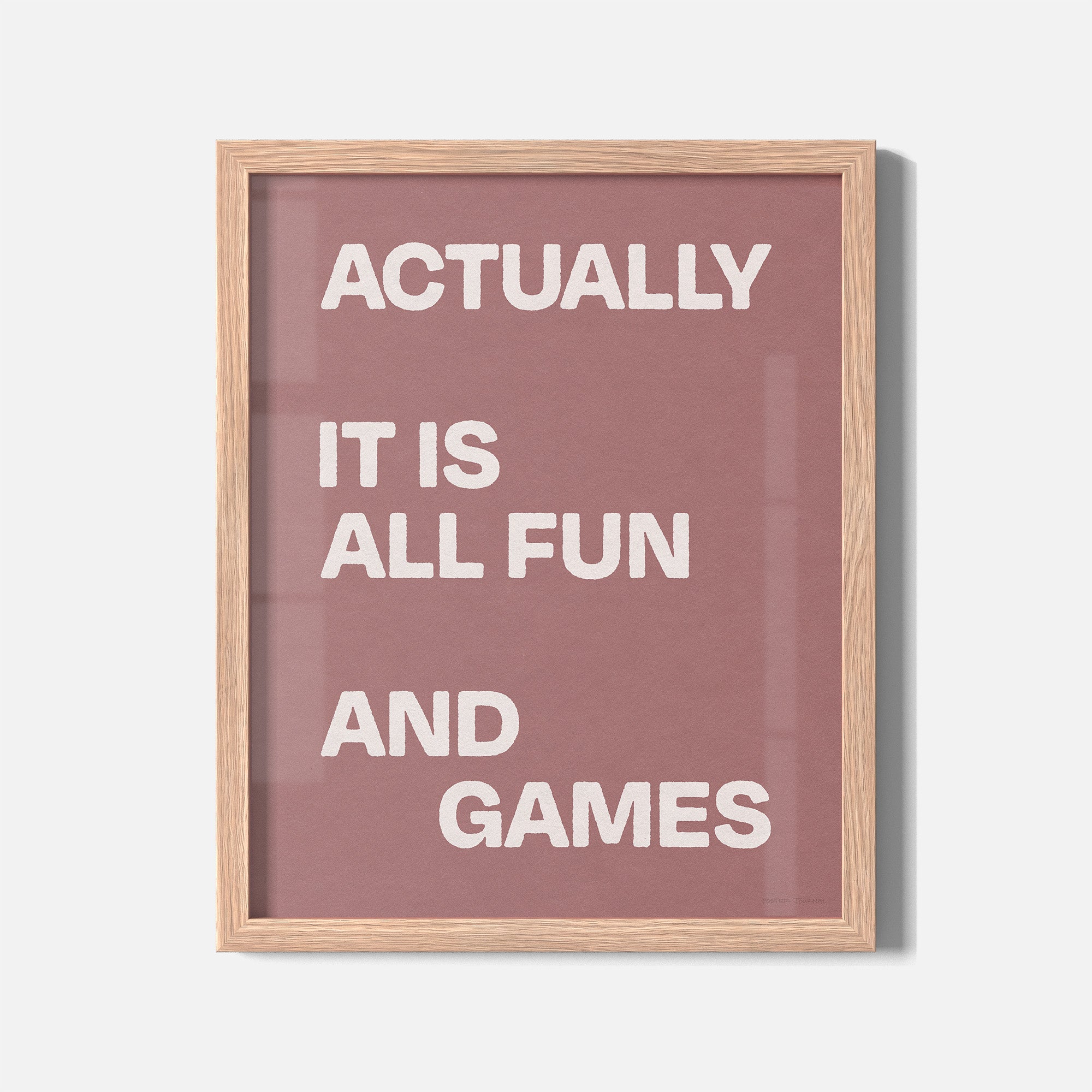 ACTUALLY PRINT