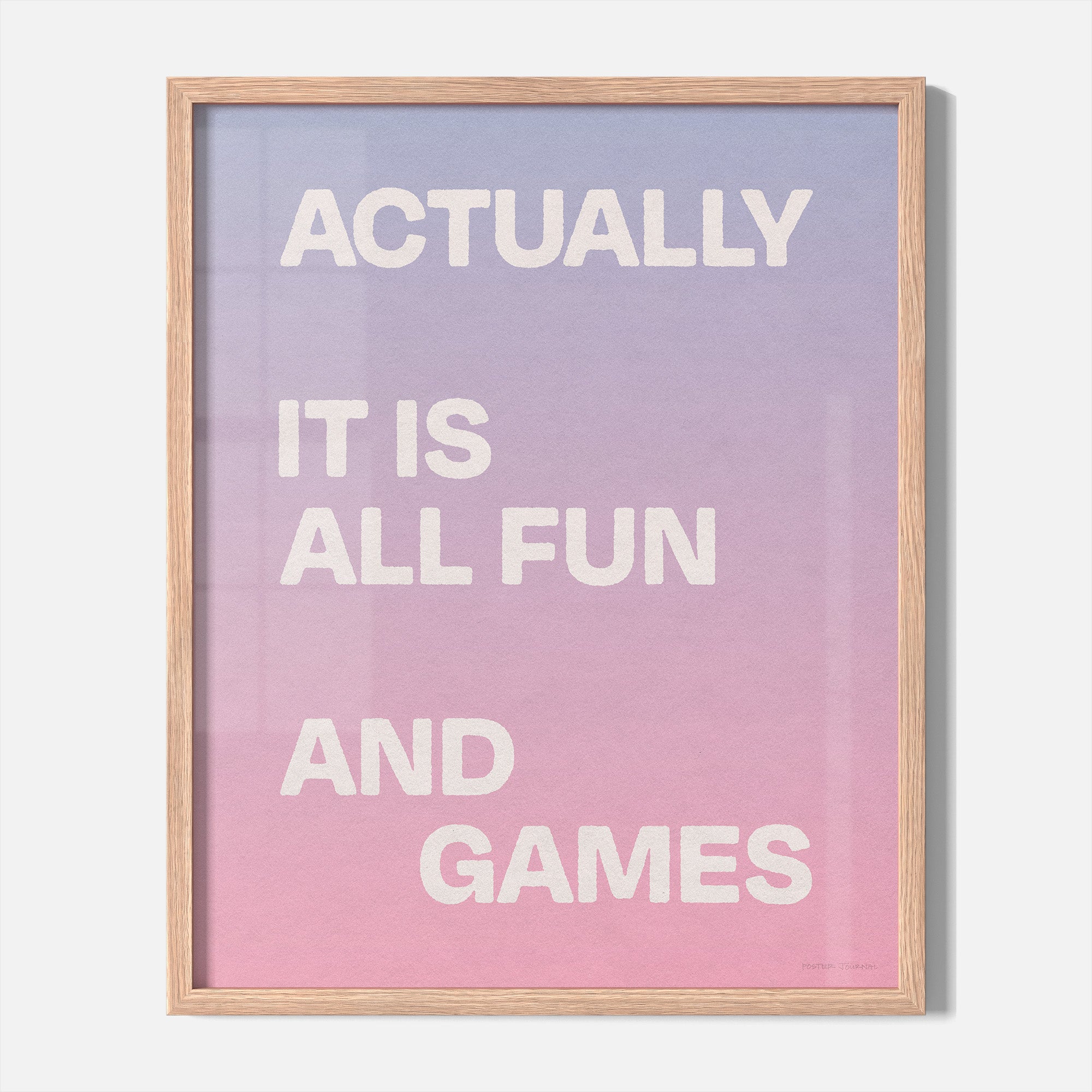 ACTUALLY PRINT