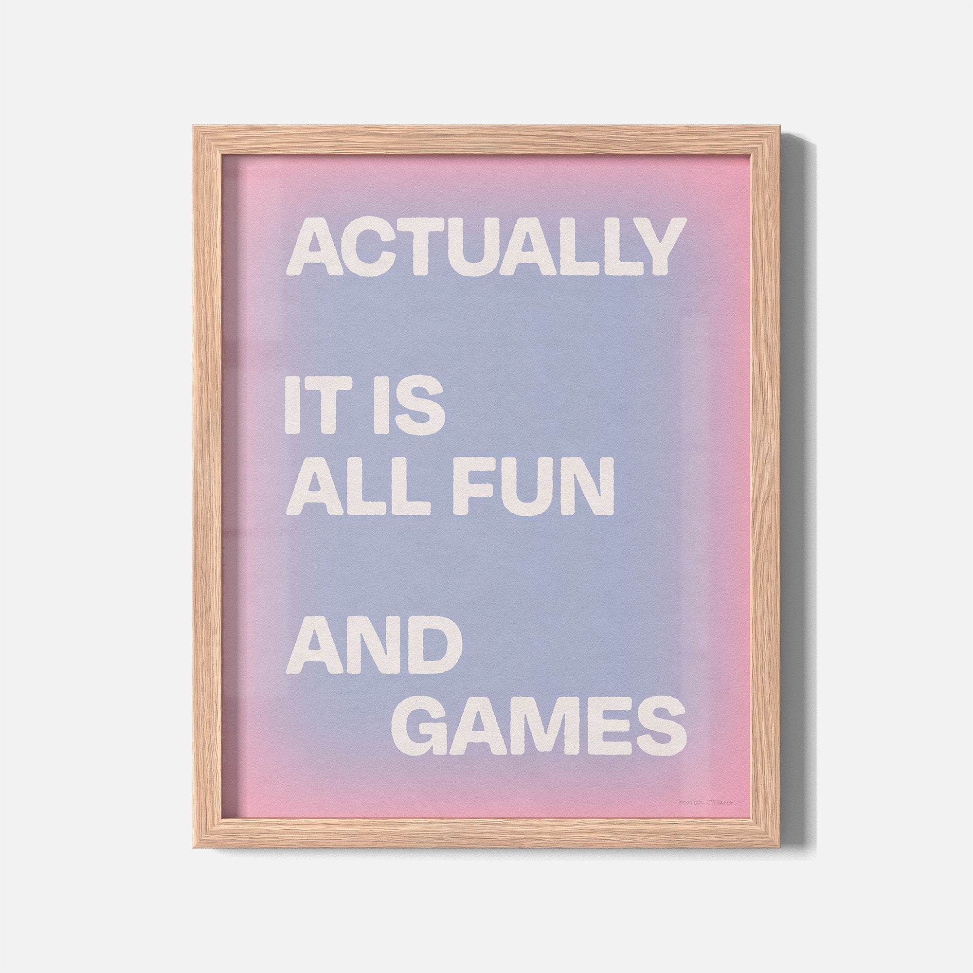 ACTUALLY PRINT