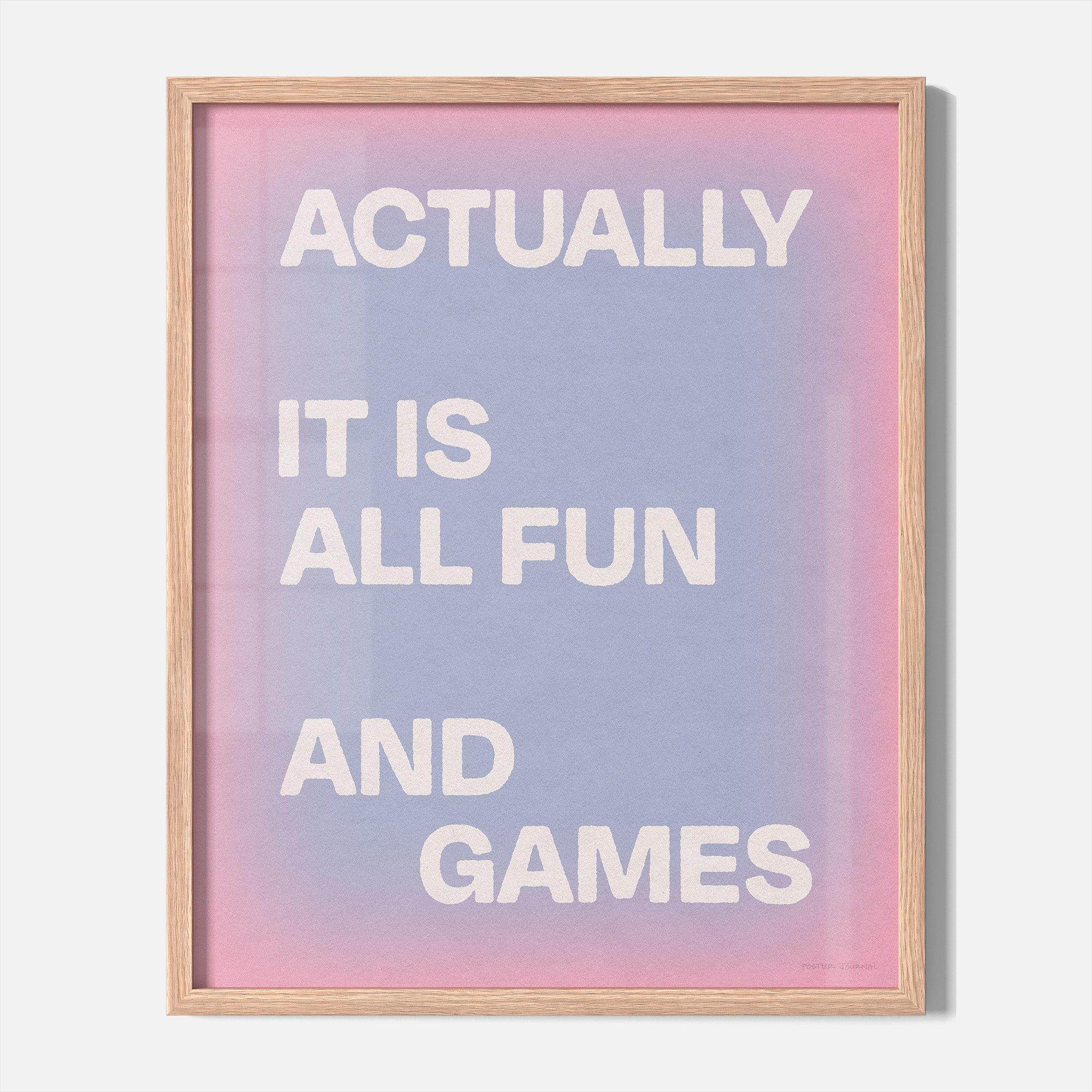 ACTUALLY PRINT