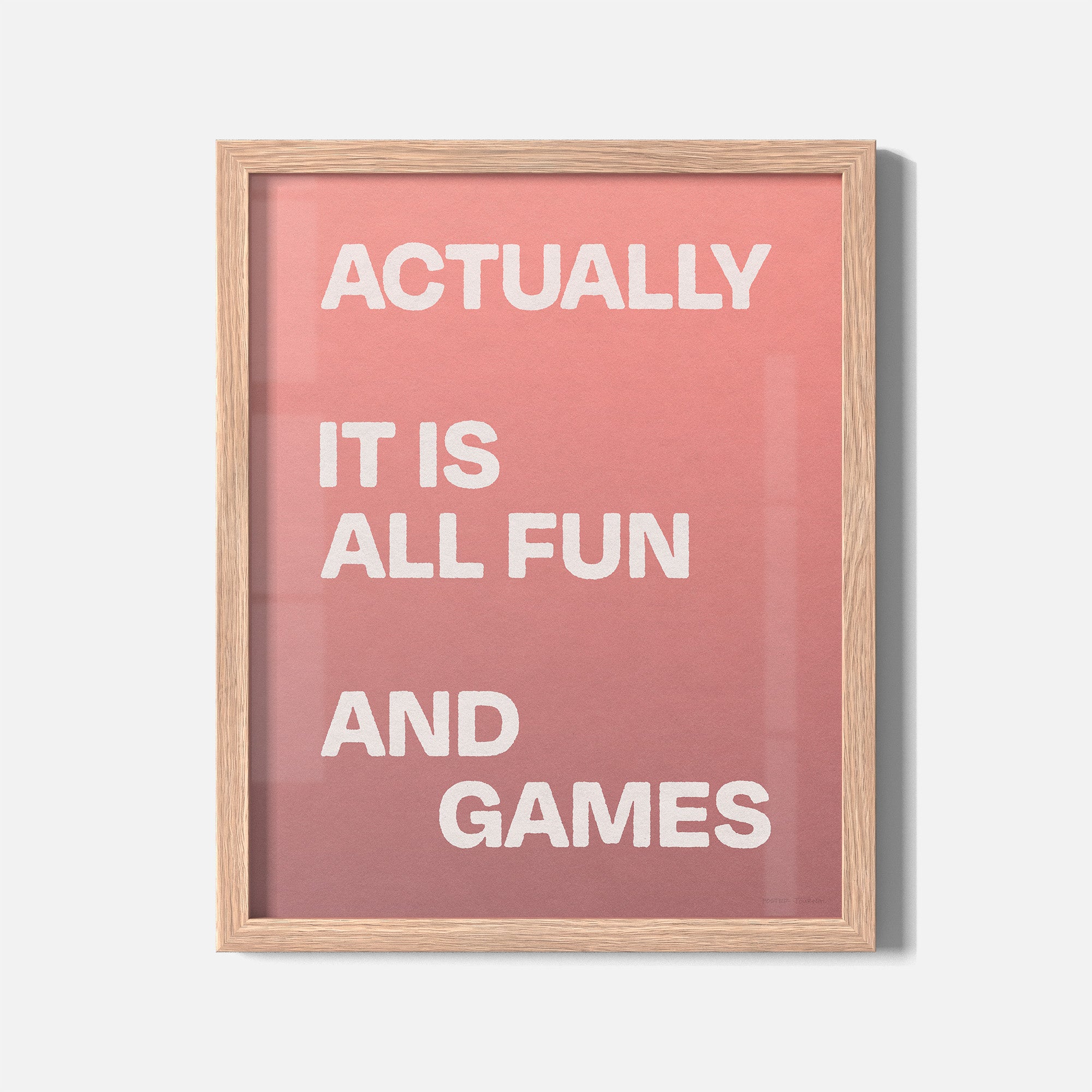 ACTUALLY PRINT