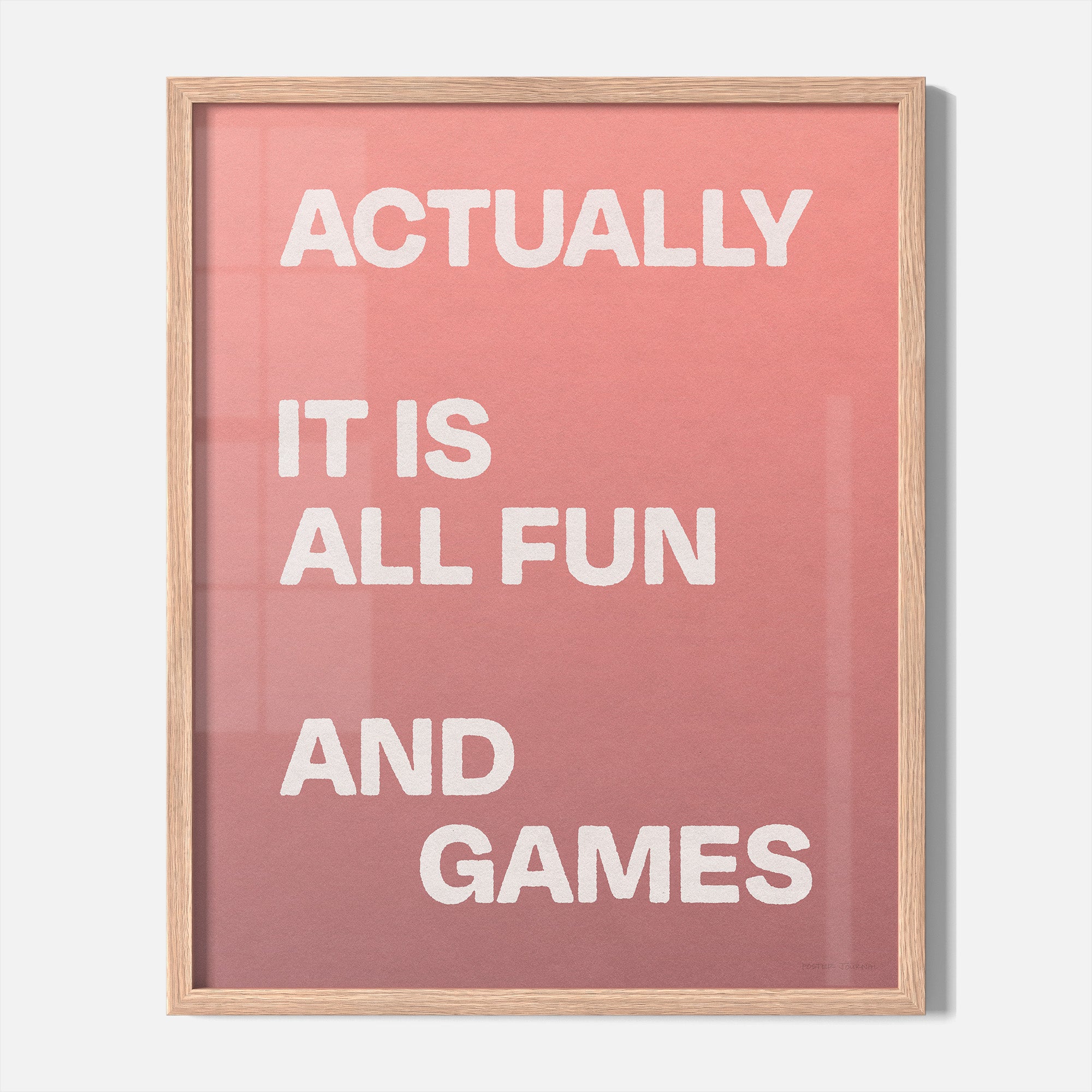 ACTUALLY PRINT