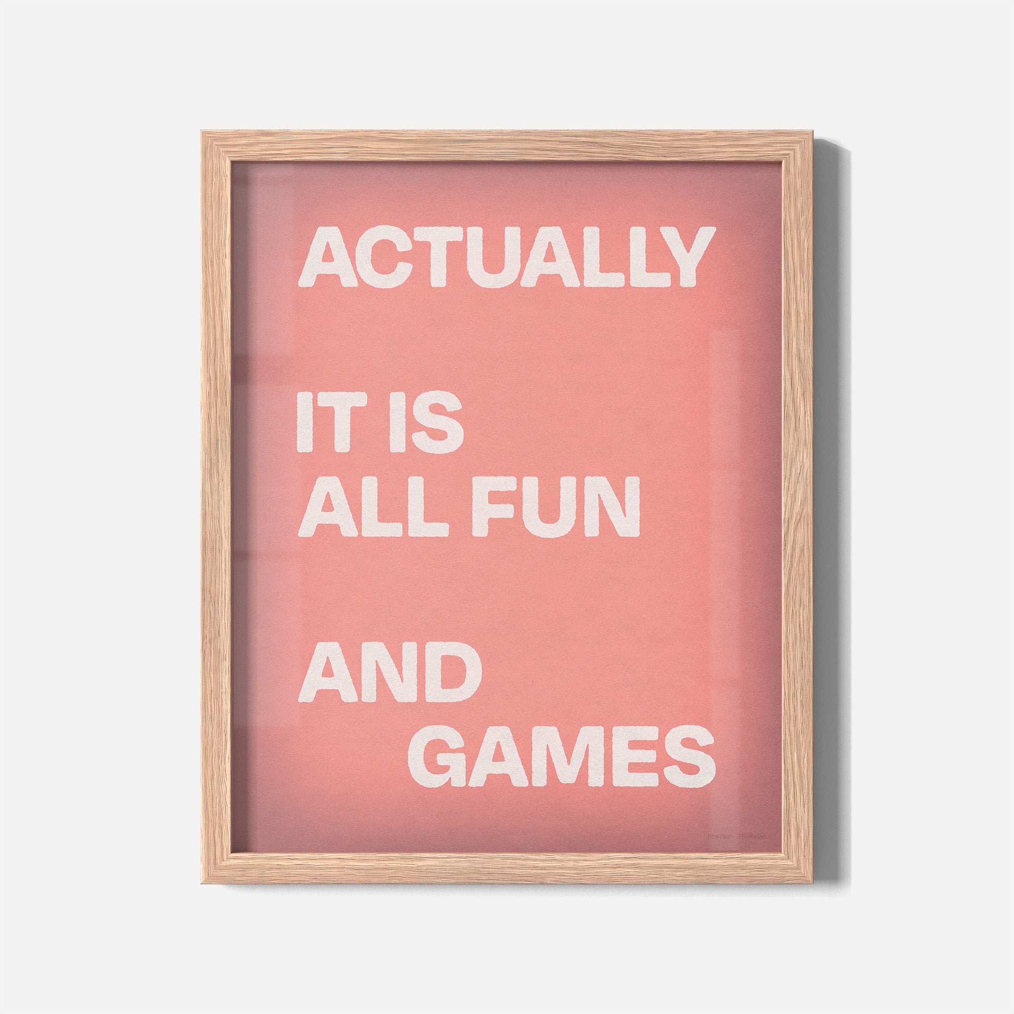 ACTUALLY PRINT