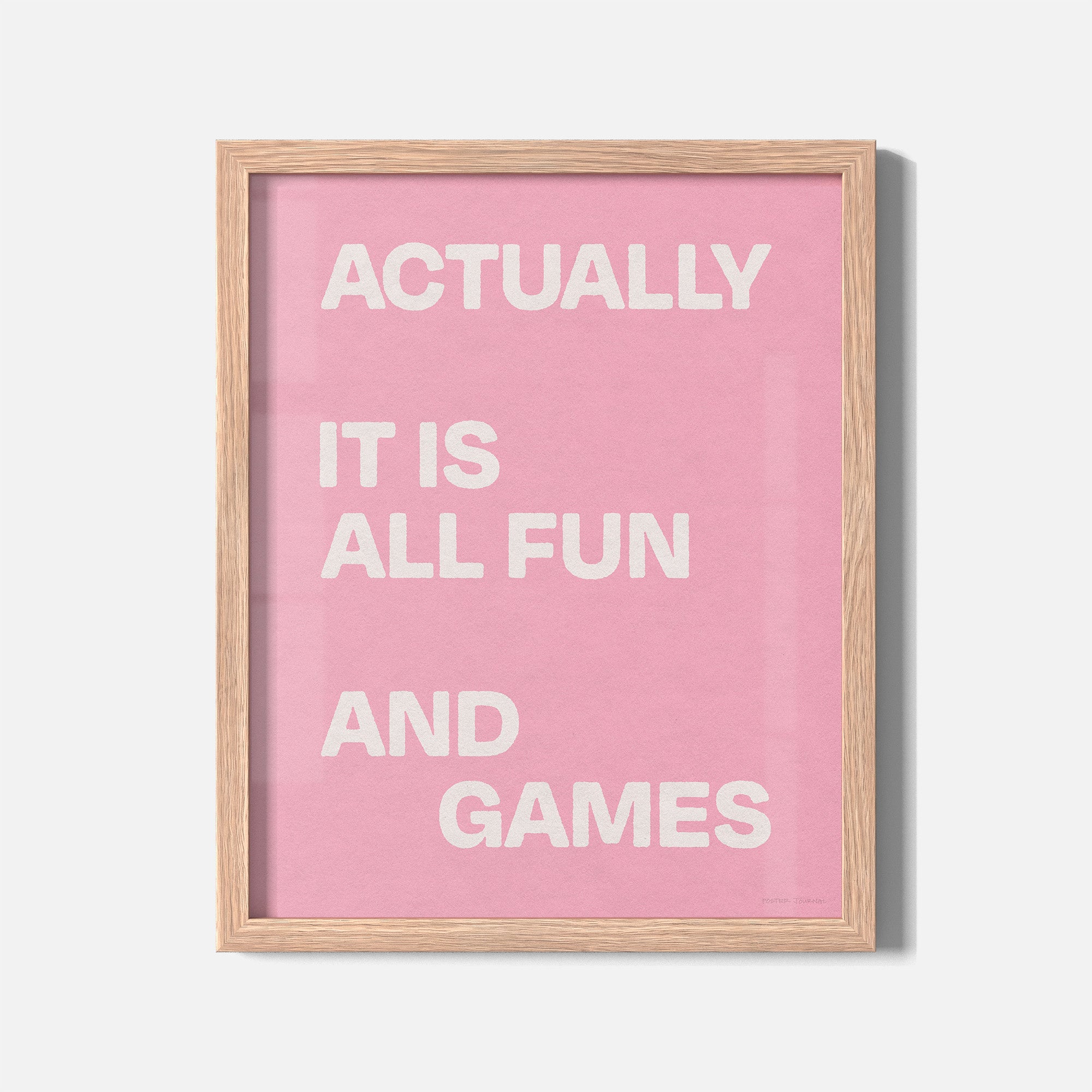 ACTUALLY PRINT