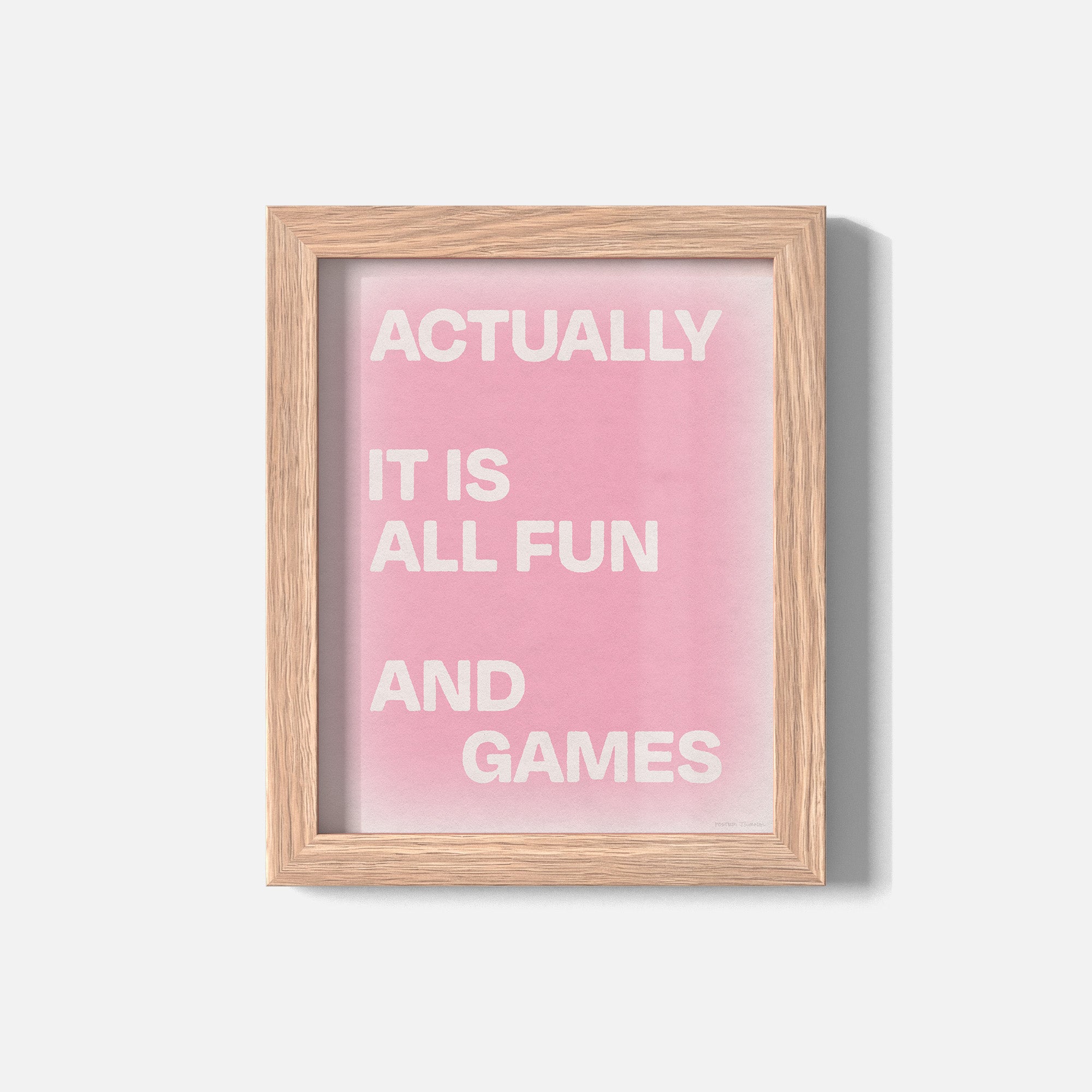 ACTUALLY PRINT