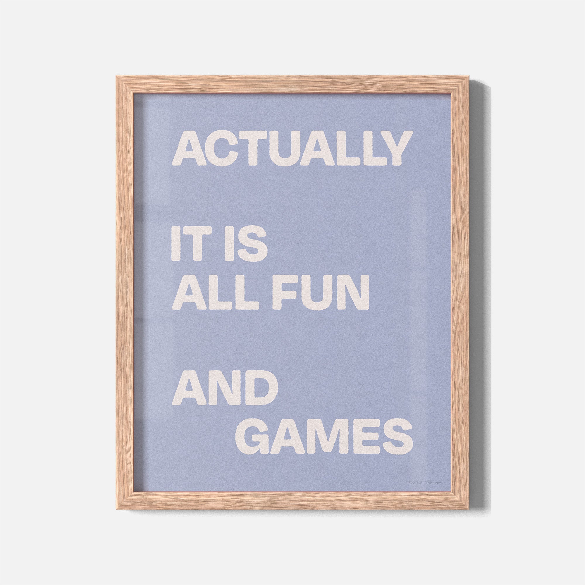ACTUALLY PRINT