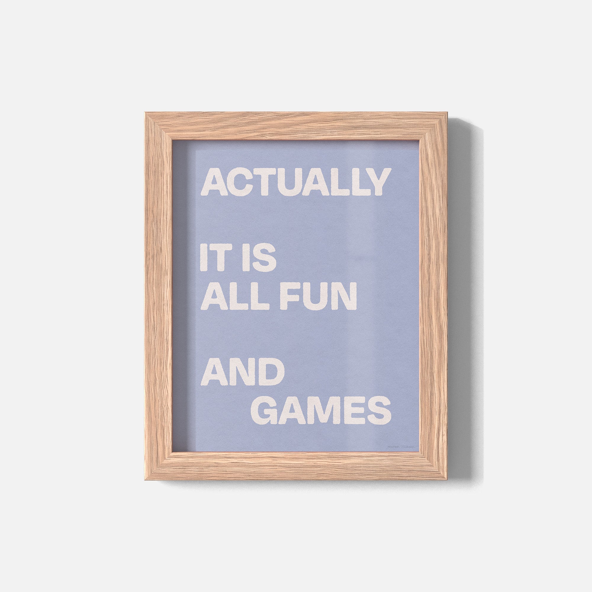 ACTUALLY PRINT