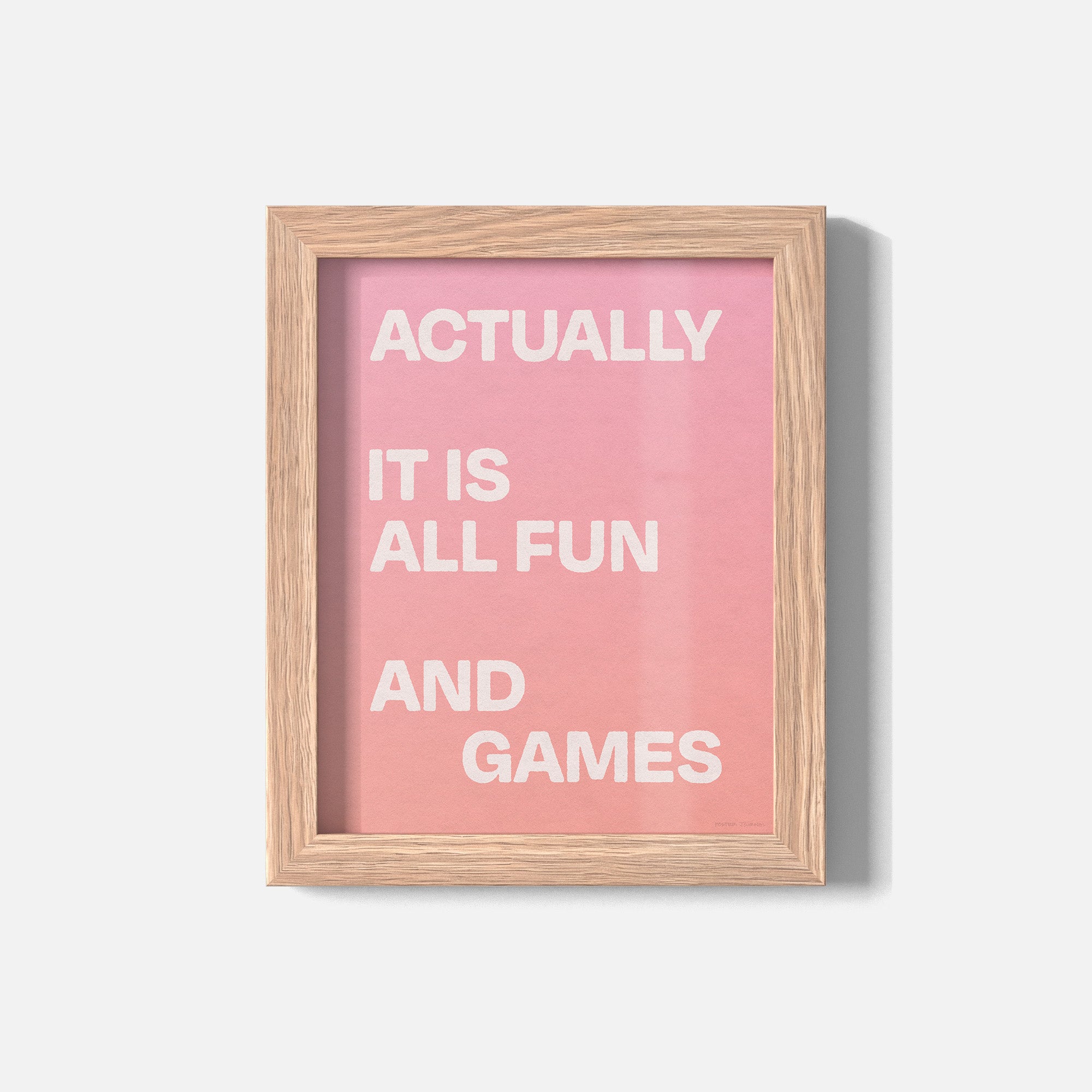 ACTUALLY PRINT