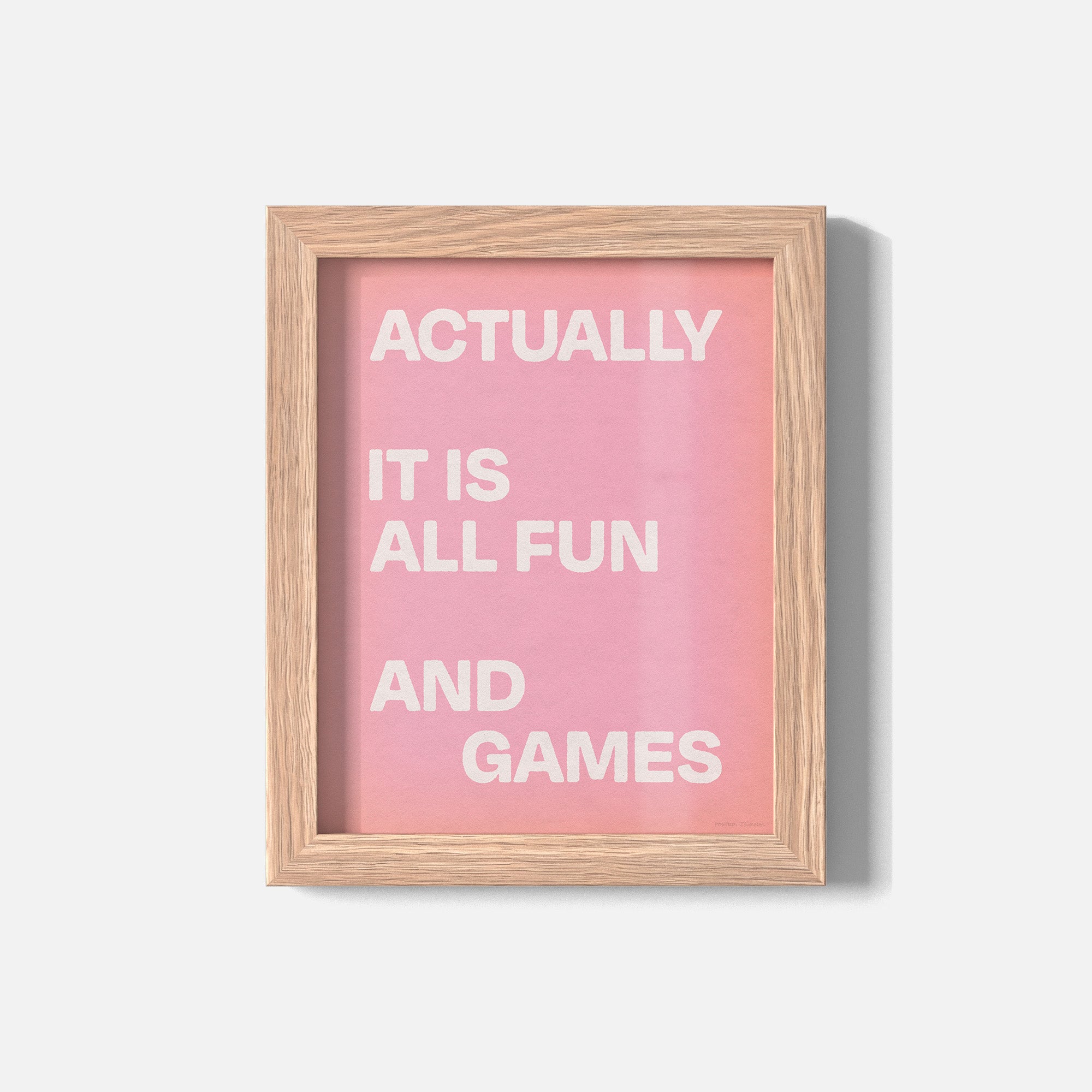 ACTUALLY PRINT