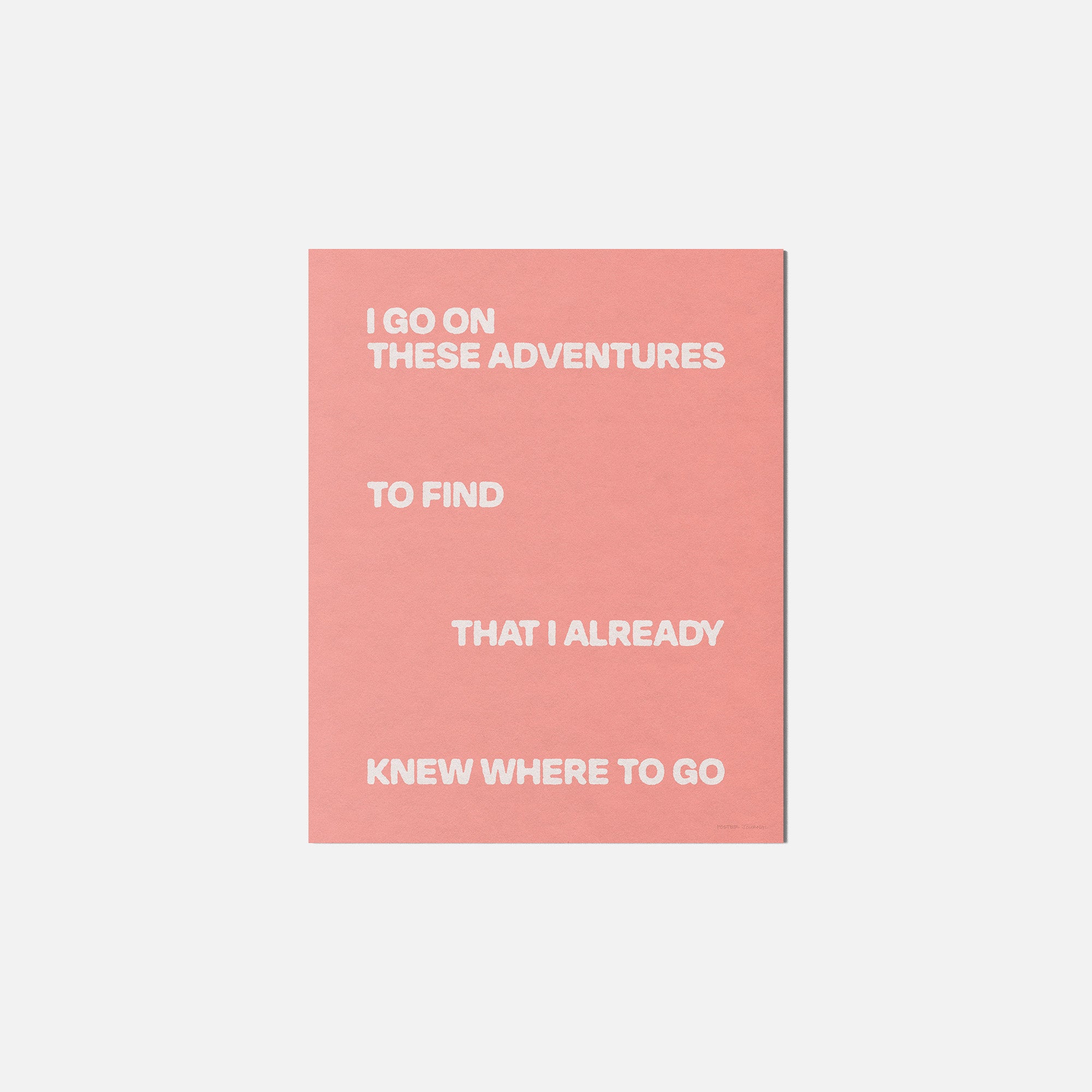 ADVENTURES PRINT