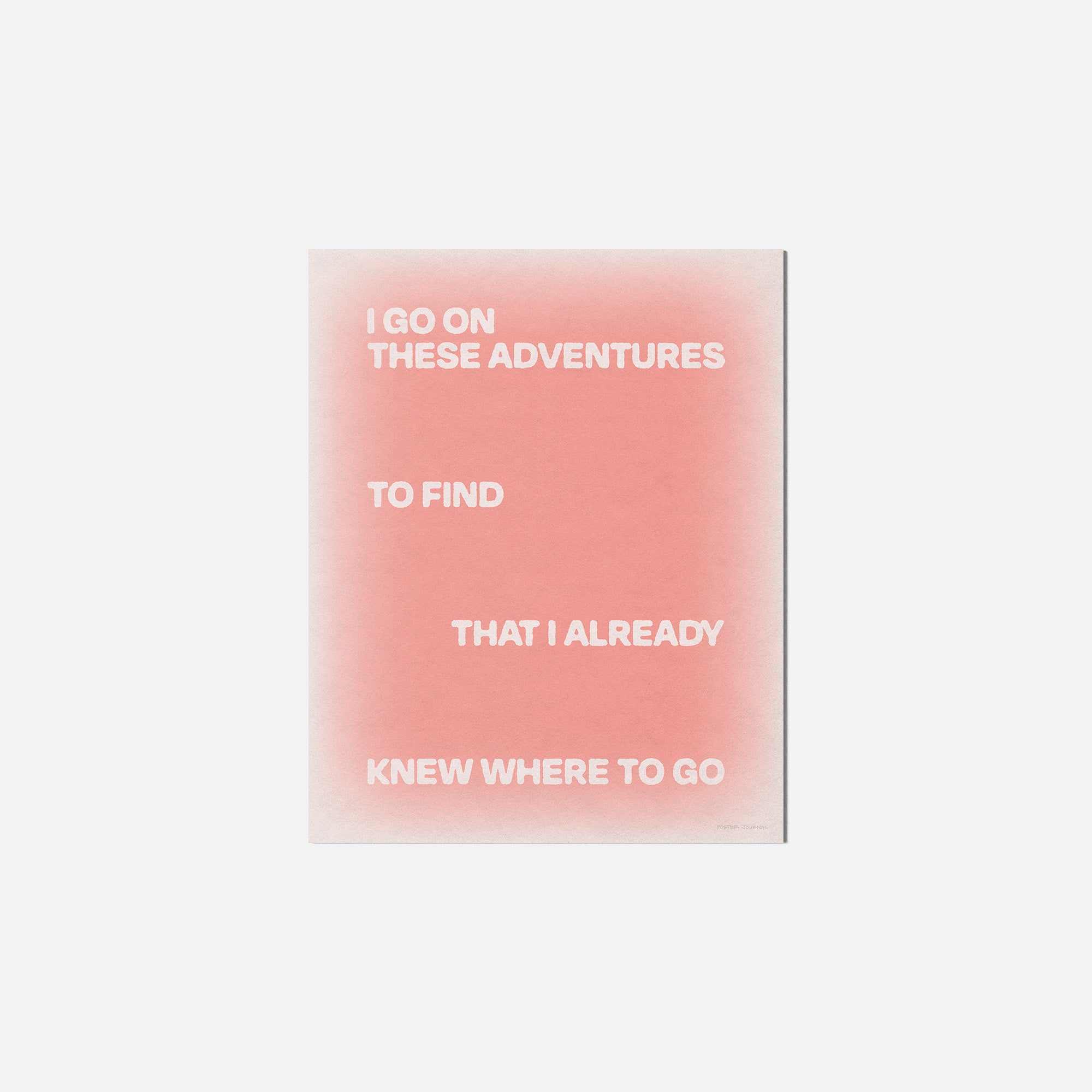 ADVENTURES PRINT