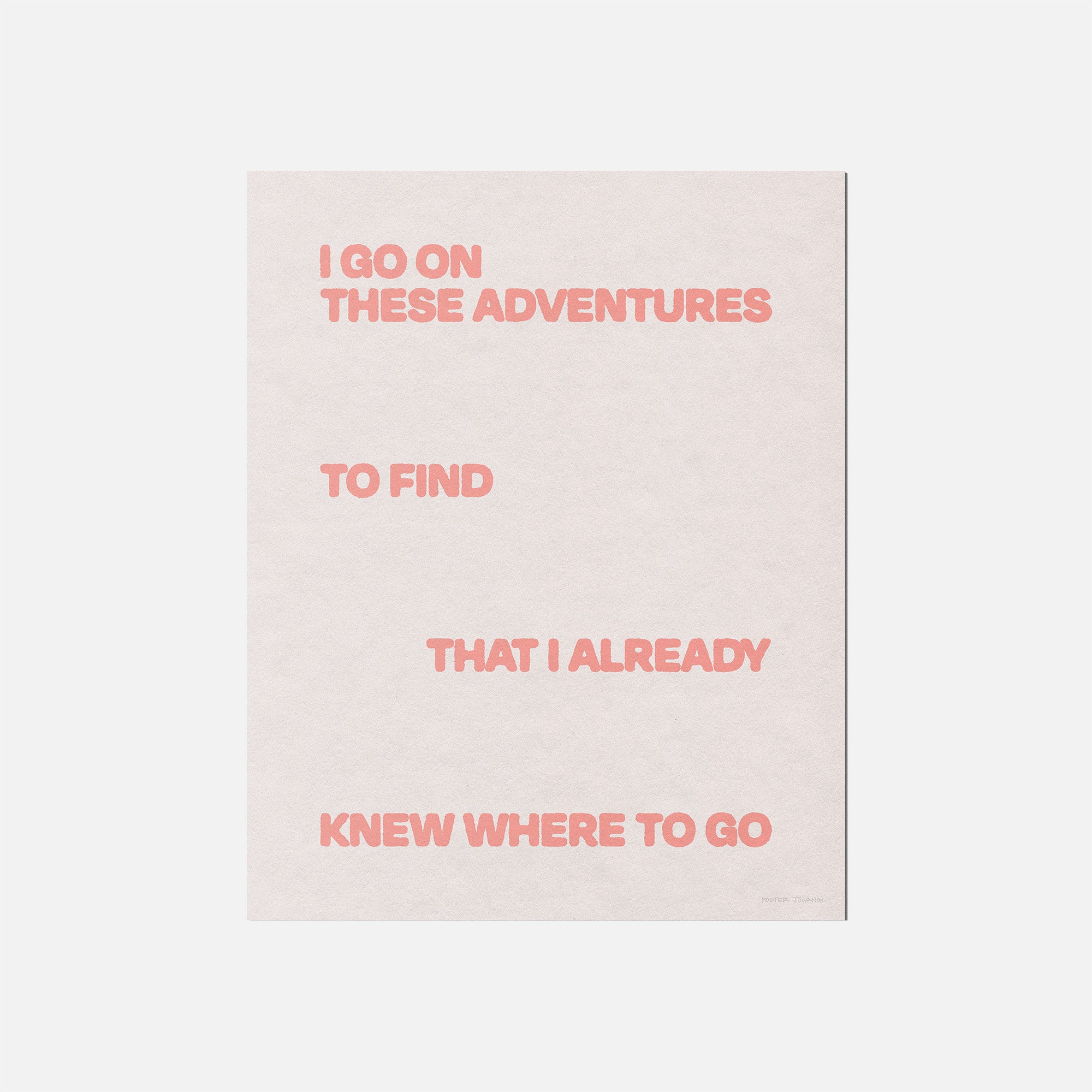 ADVENTURES PRINT