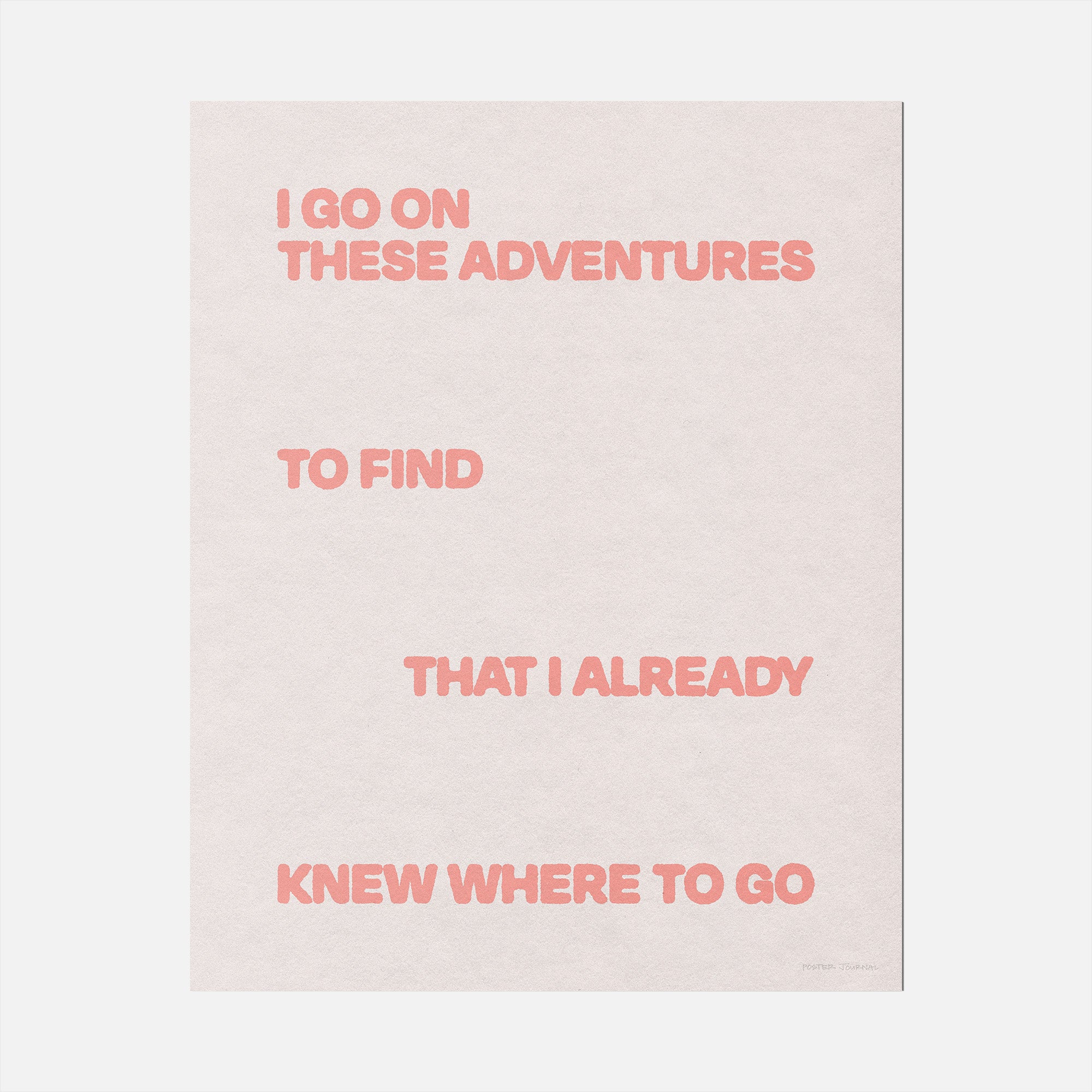 ADVENTURES PRINT