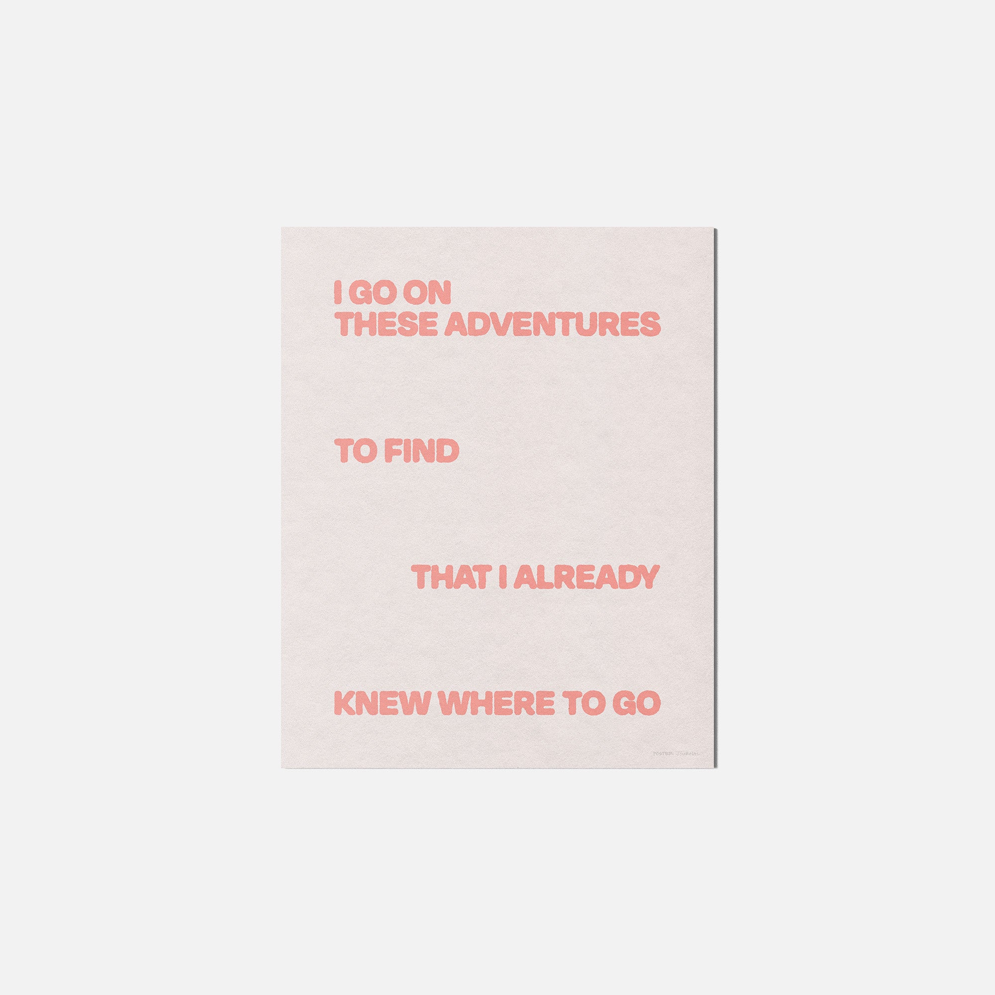 ADVENTURES PRINT
