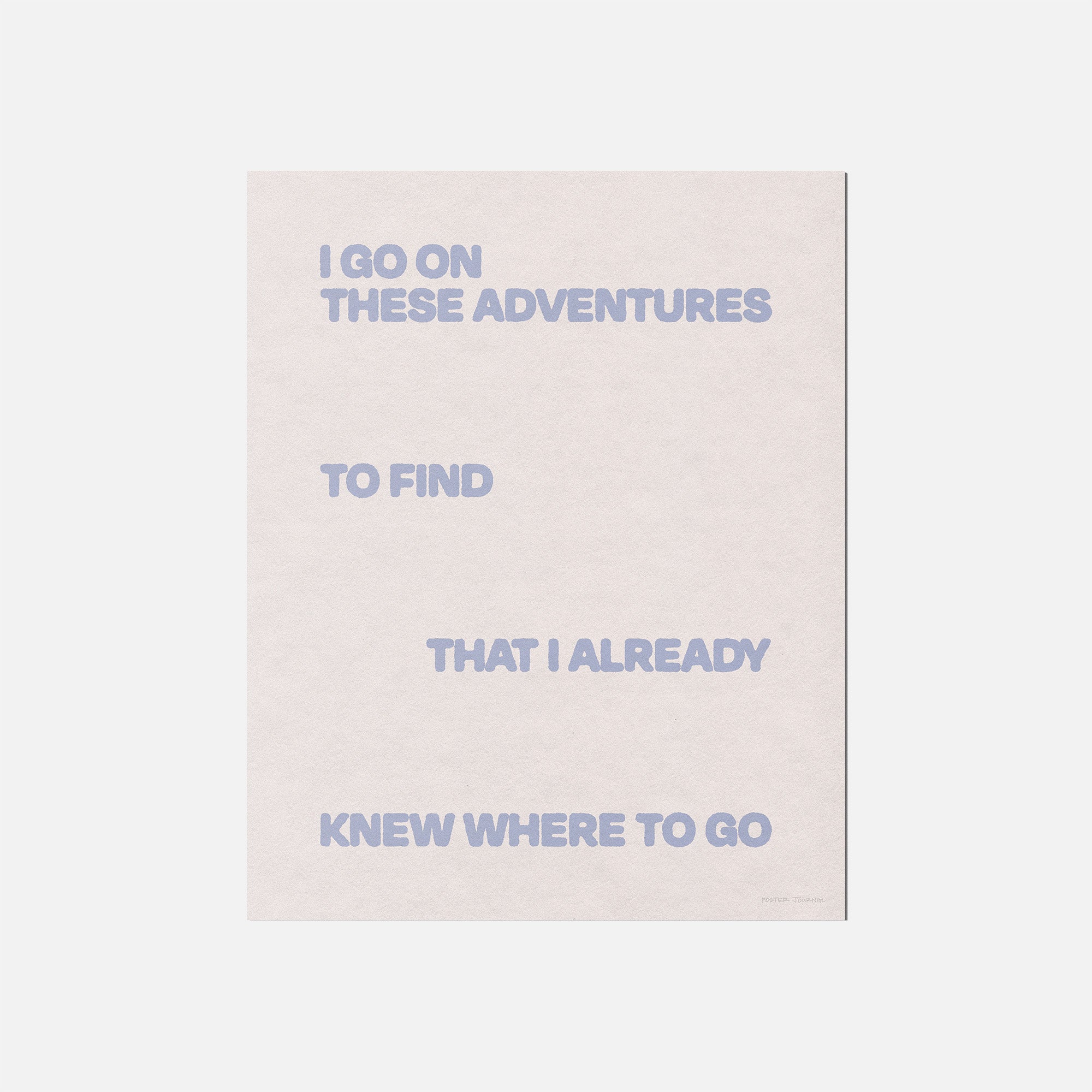 ADVENTURES PRINT