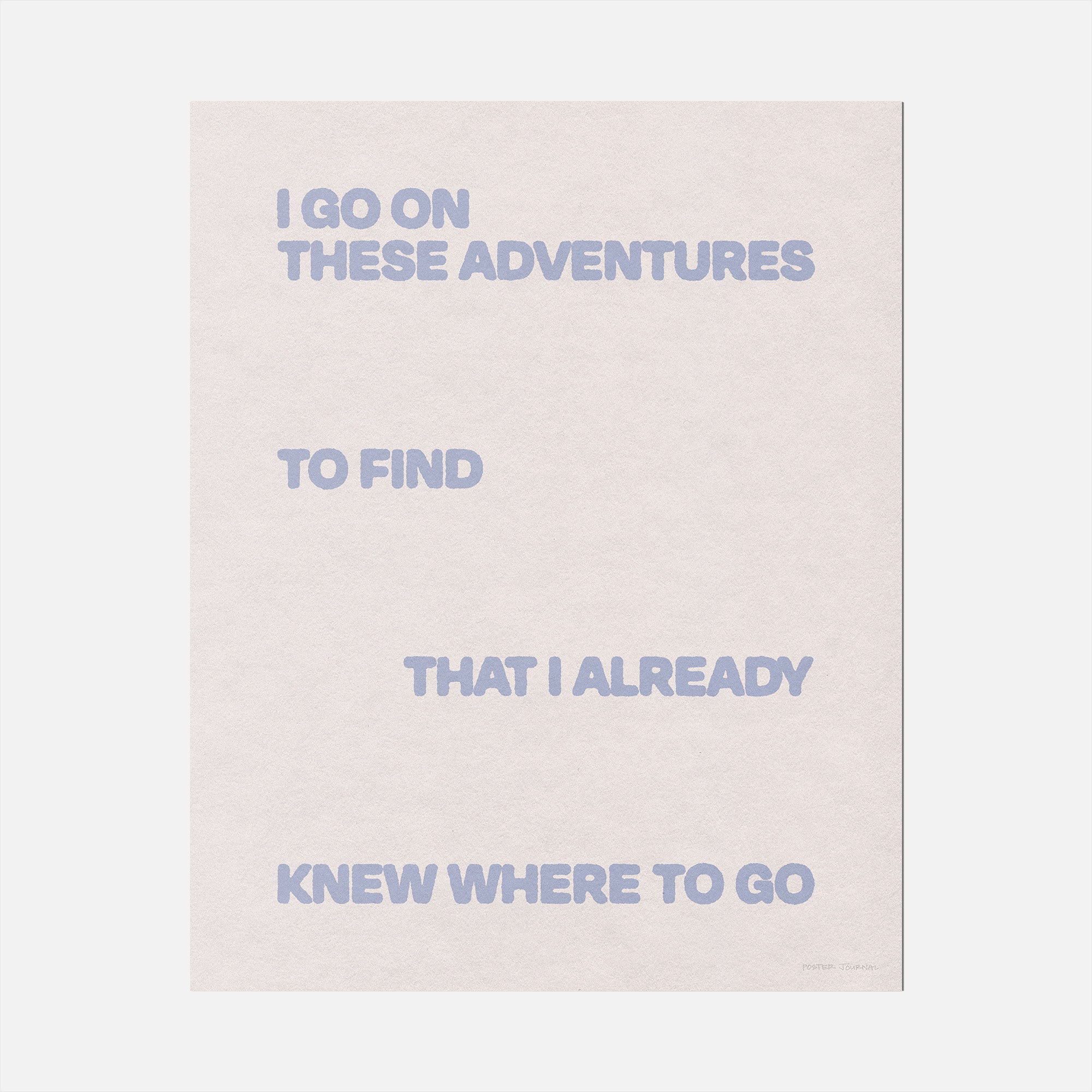 ADVENTURES PRINT