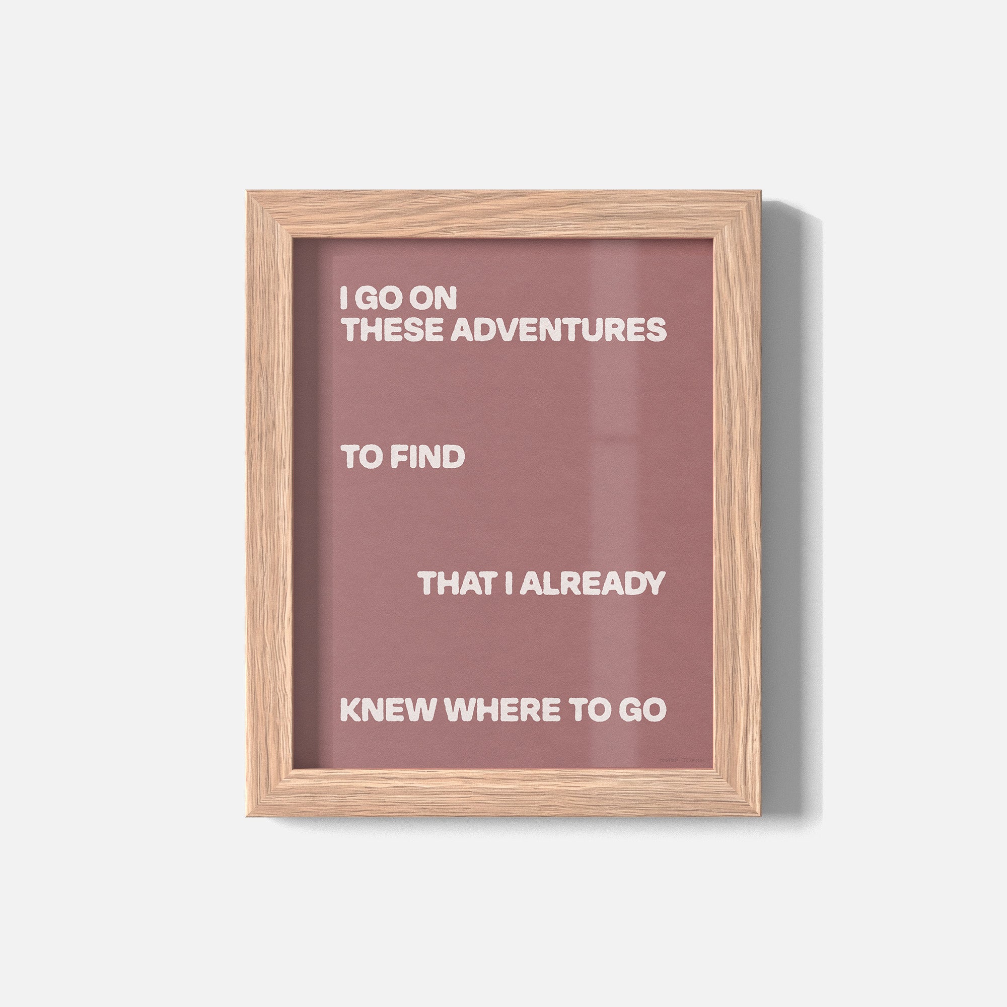 ADVENTURES PRINT