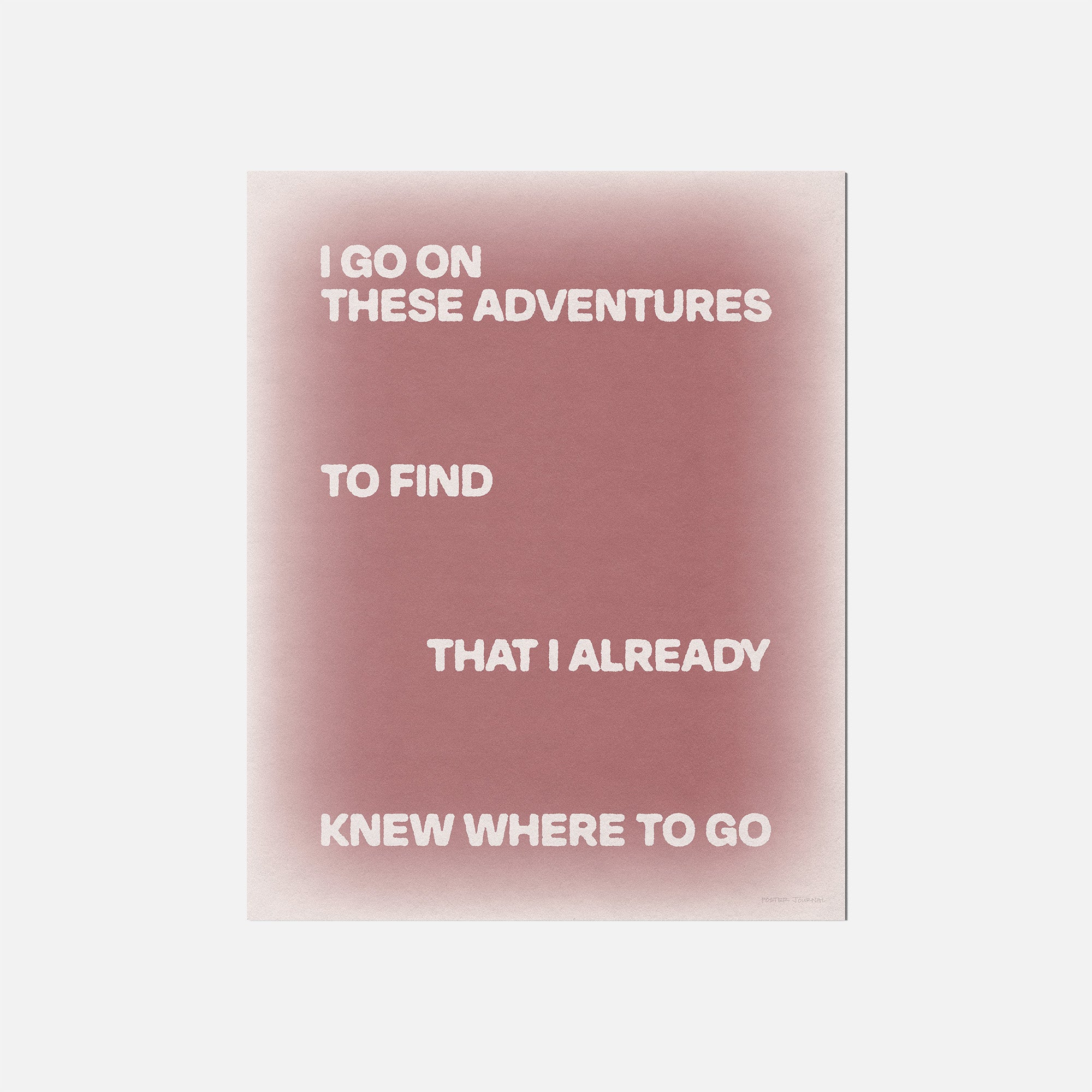 ADVENTURES PRINT