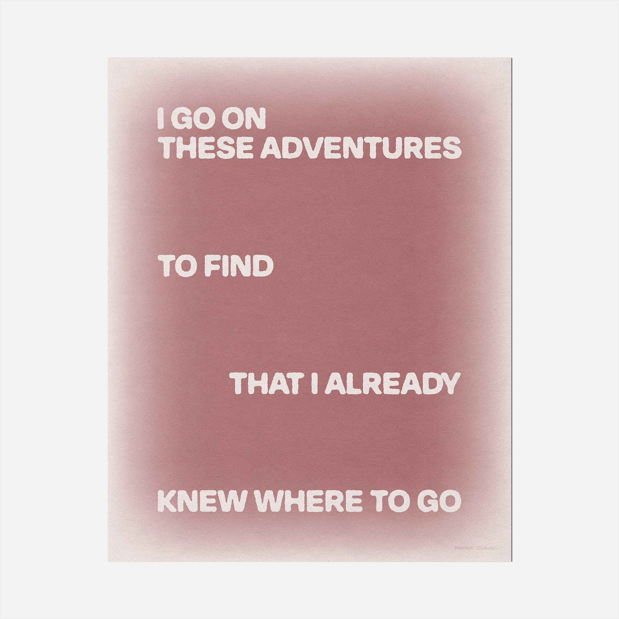 ADVENTURES PRINT