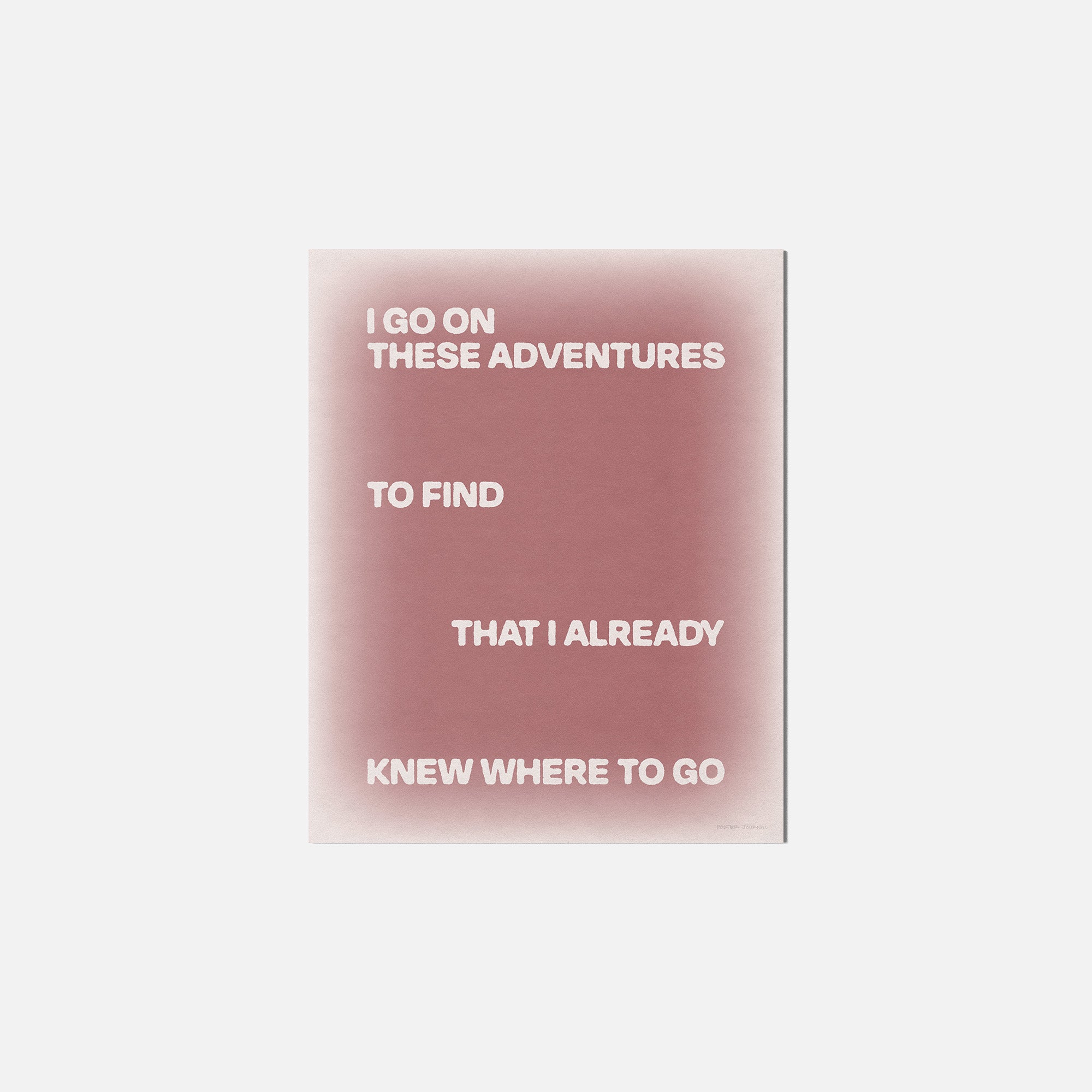ADVENTURES PRINT