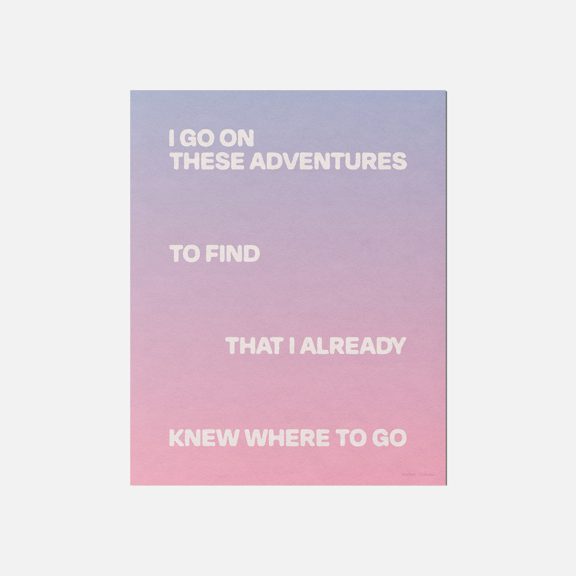 ADVENTURES PRINT