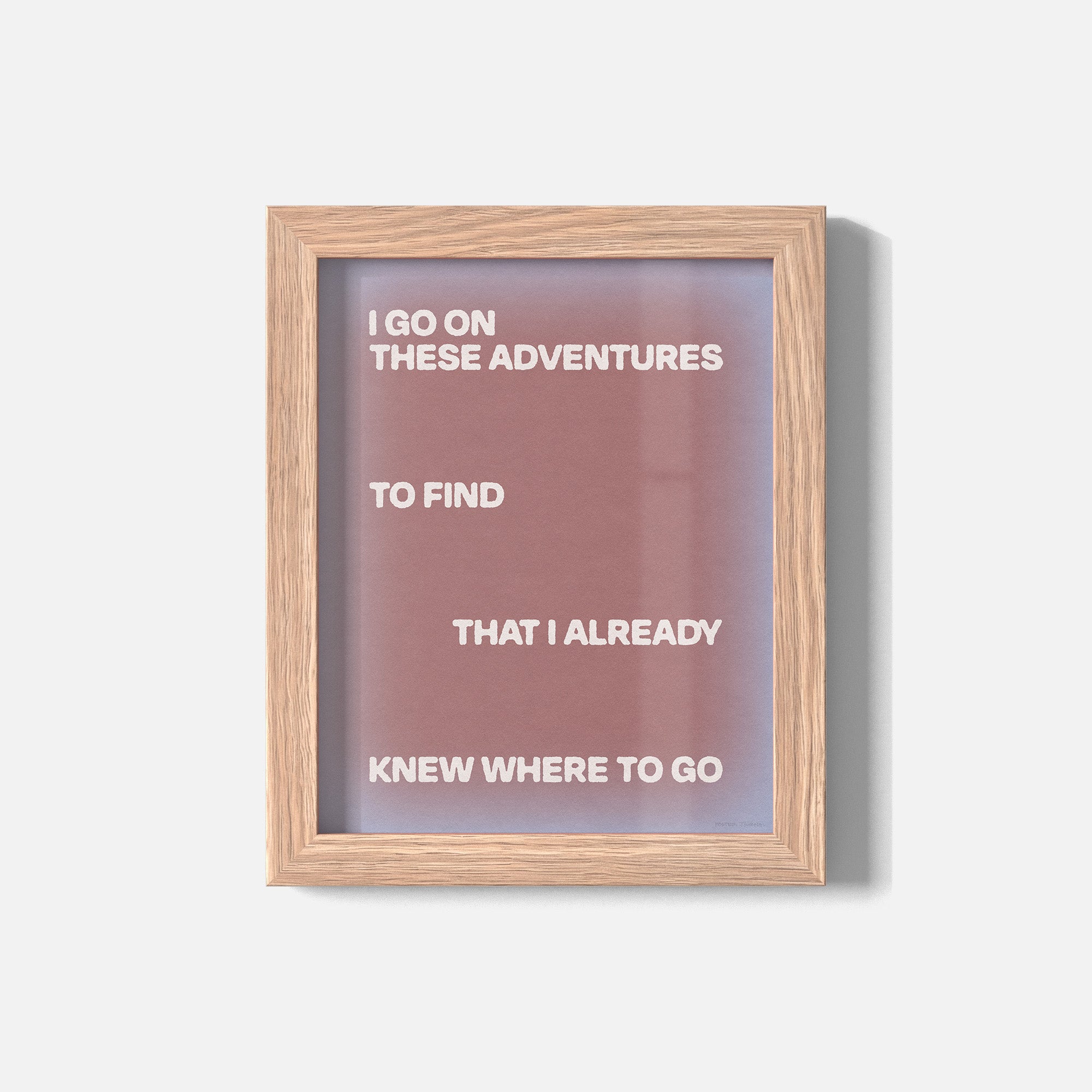 ADVENTURES PRINT