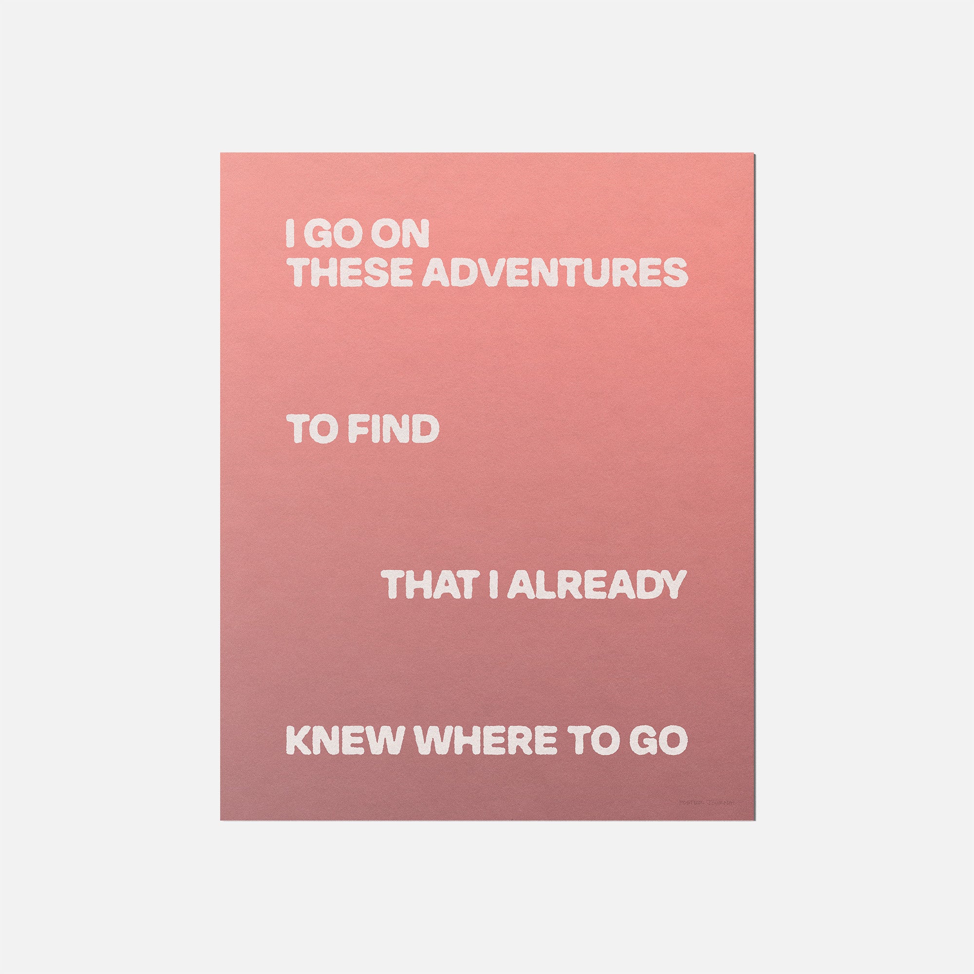 ADVENTURES PRINT