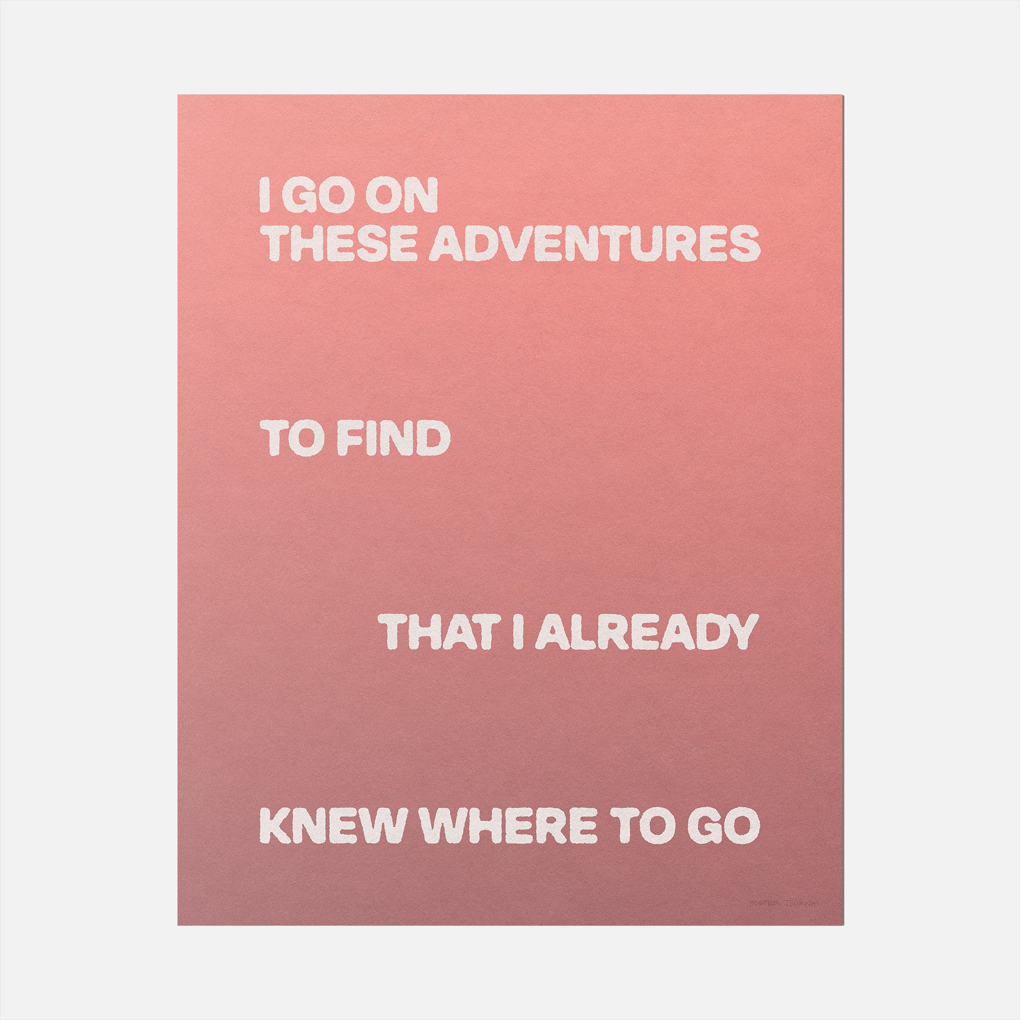 ADVENTURES PRINT