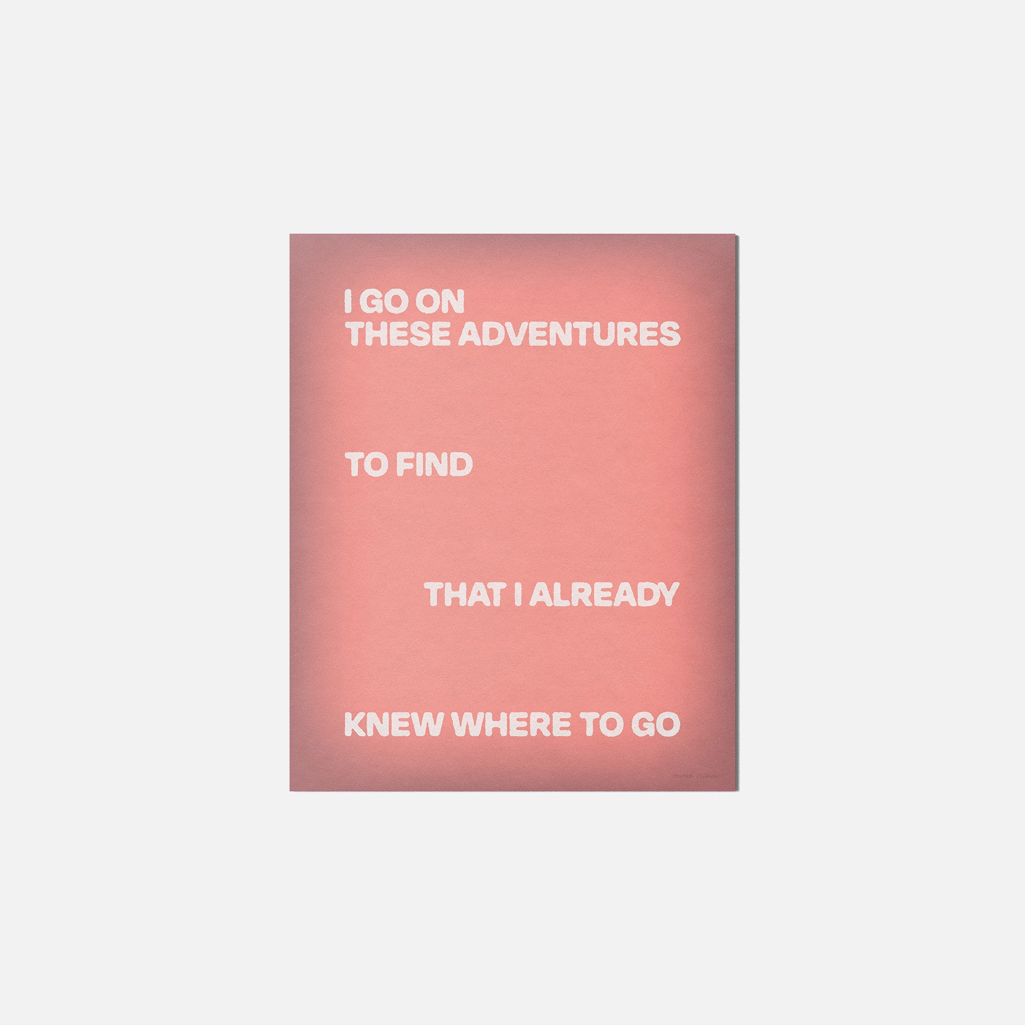 ADVENTURES PRINT