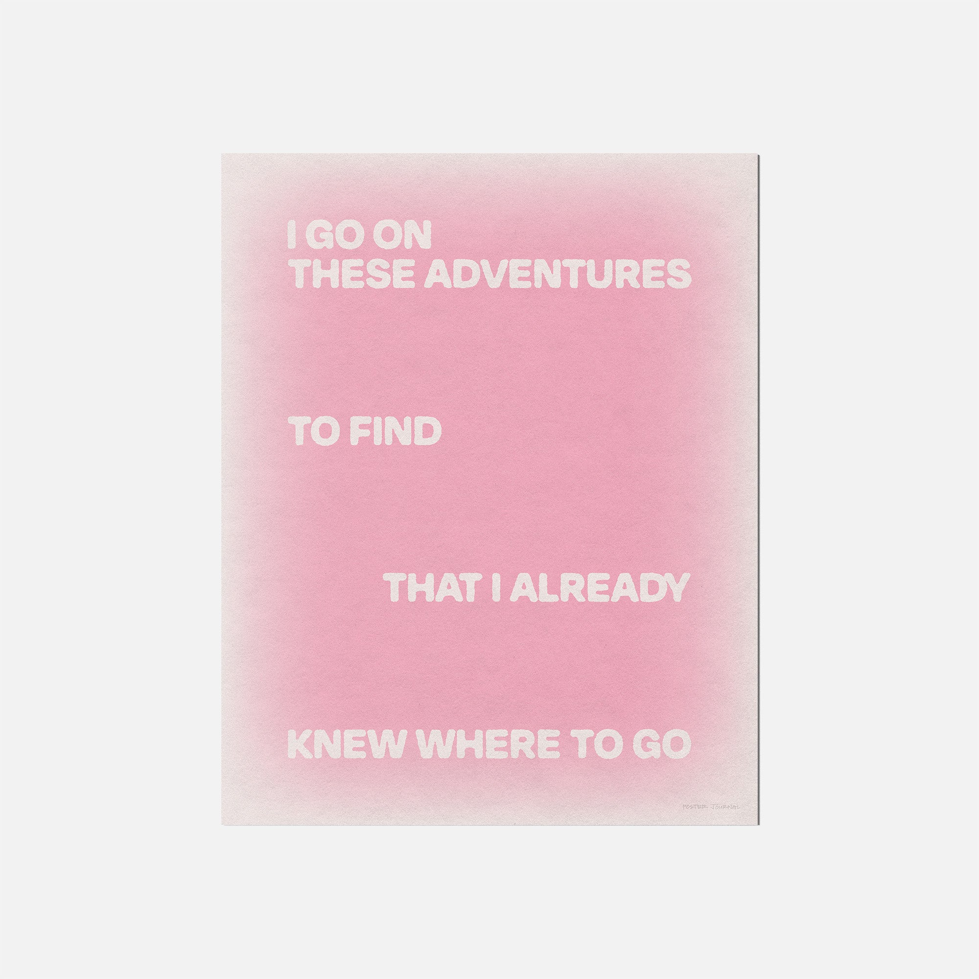 ADVENTURES PRINT