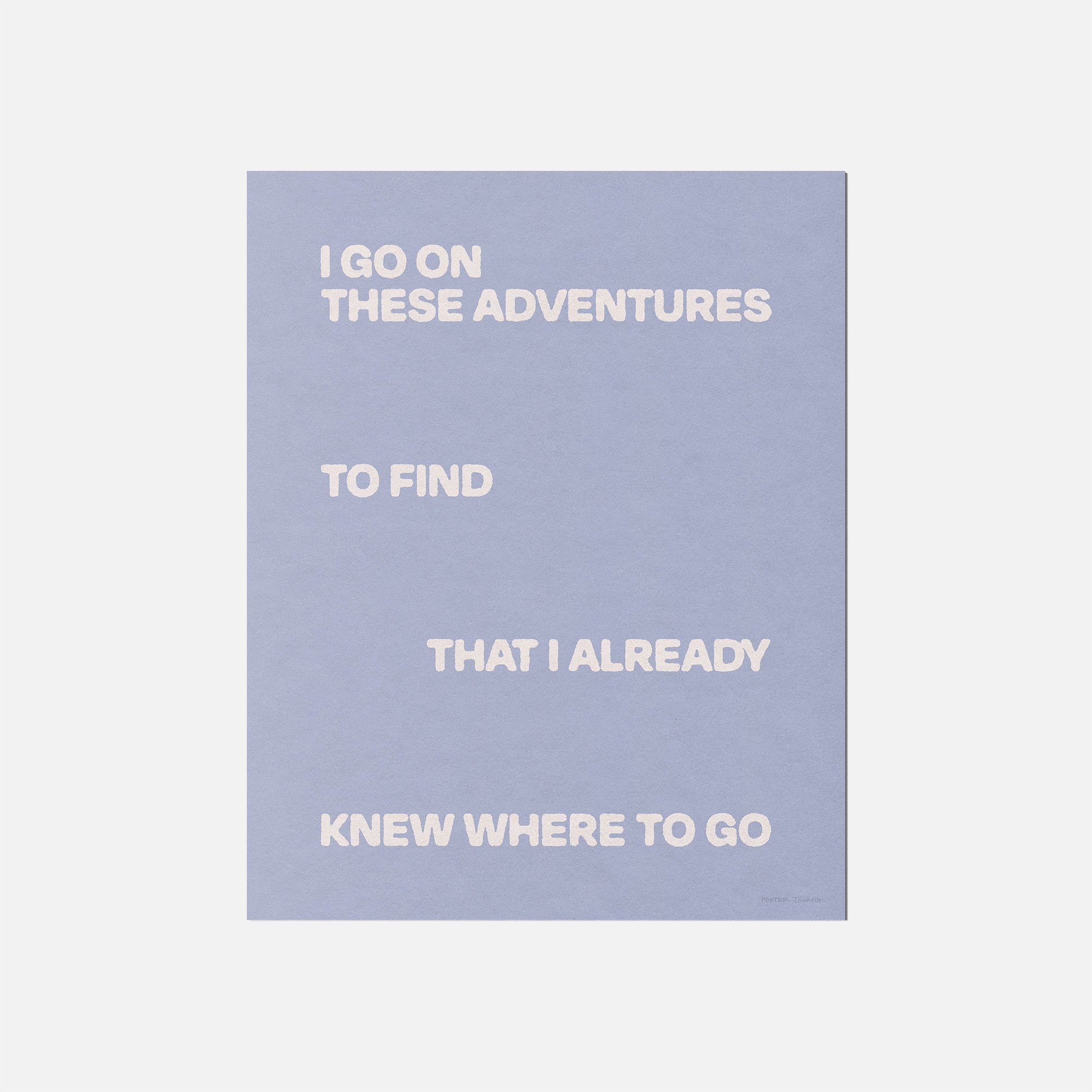 ADVENTURES PRINT