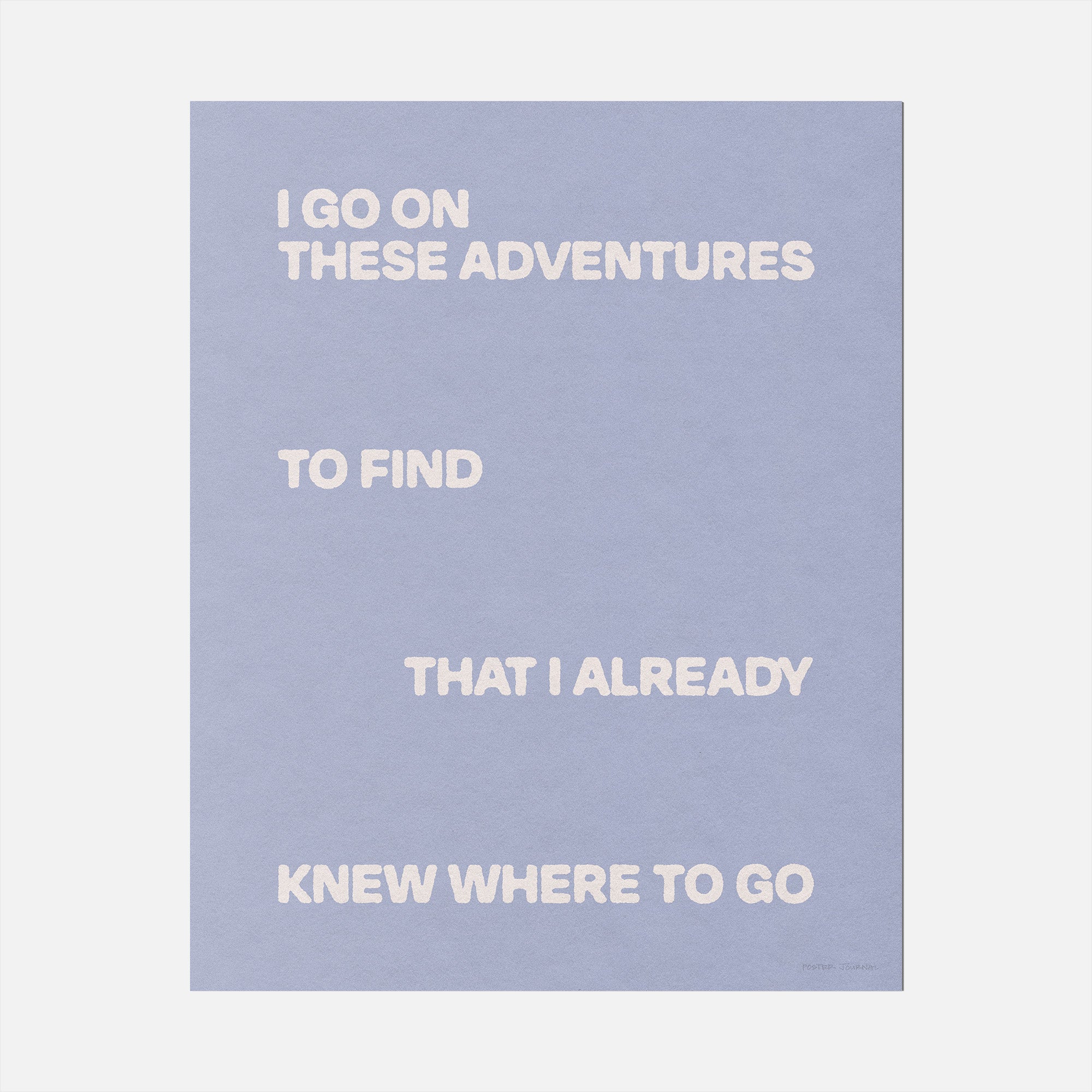 ADVENTURES PRINT