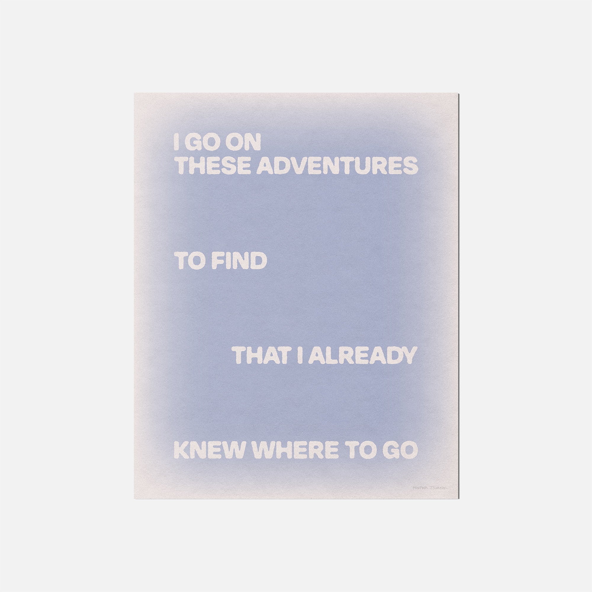 ADVENTURES PRINT