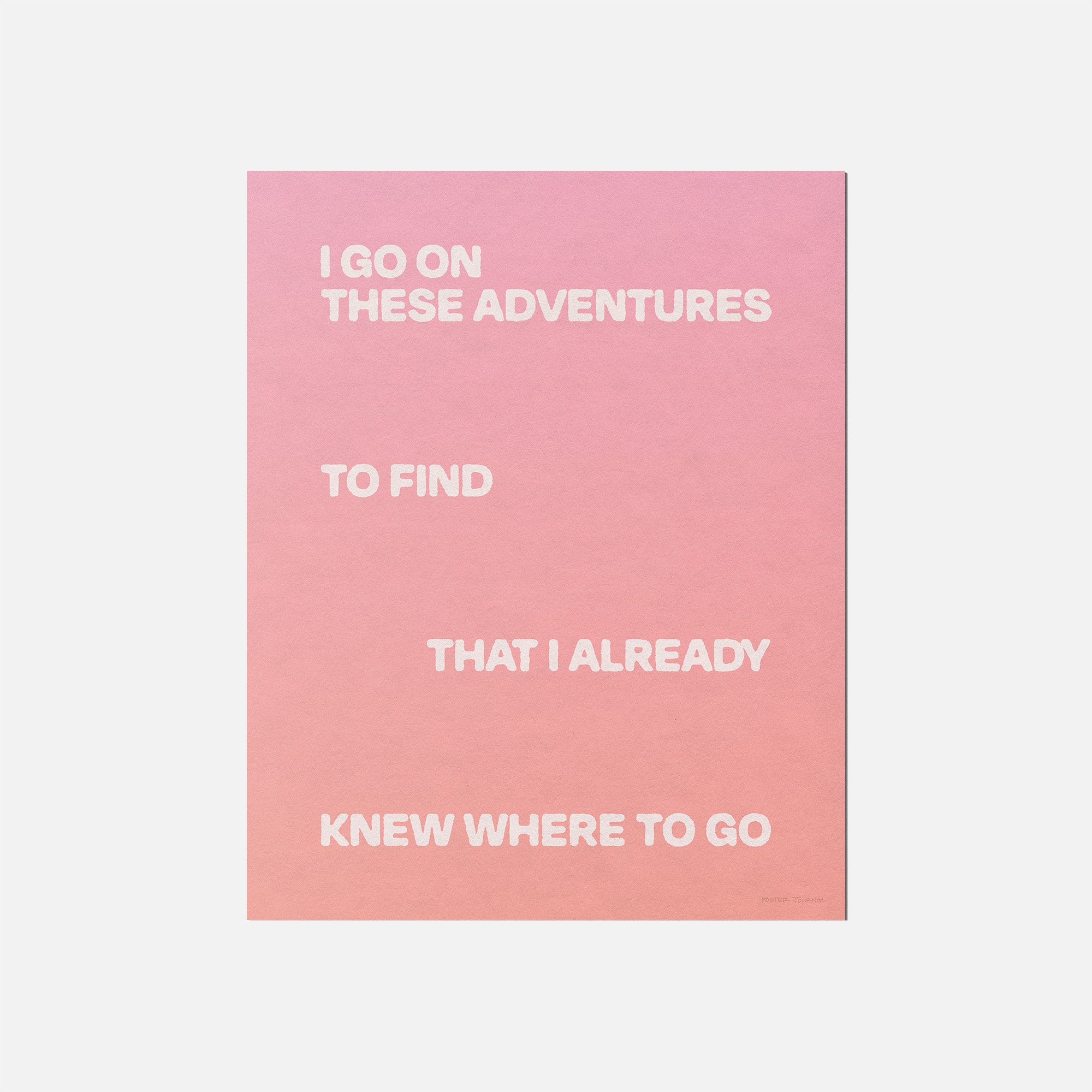ADVENTURES PRINT