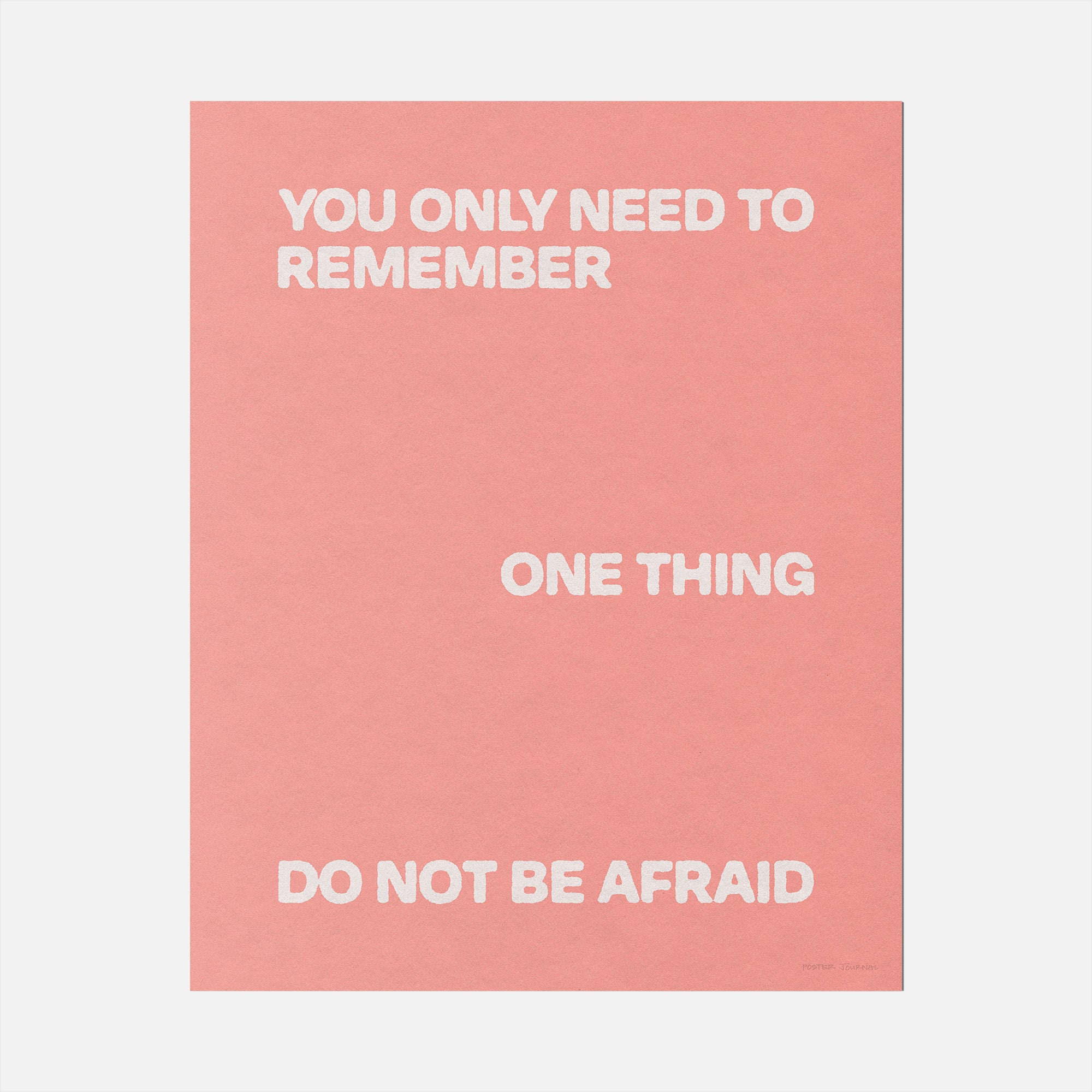 AFRAID PRINT