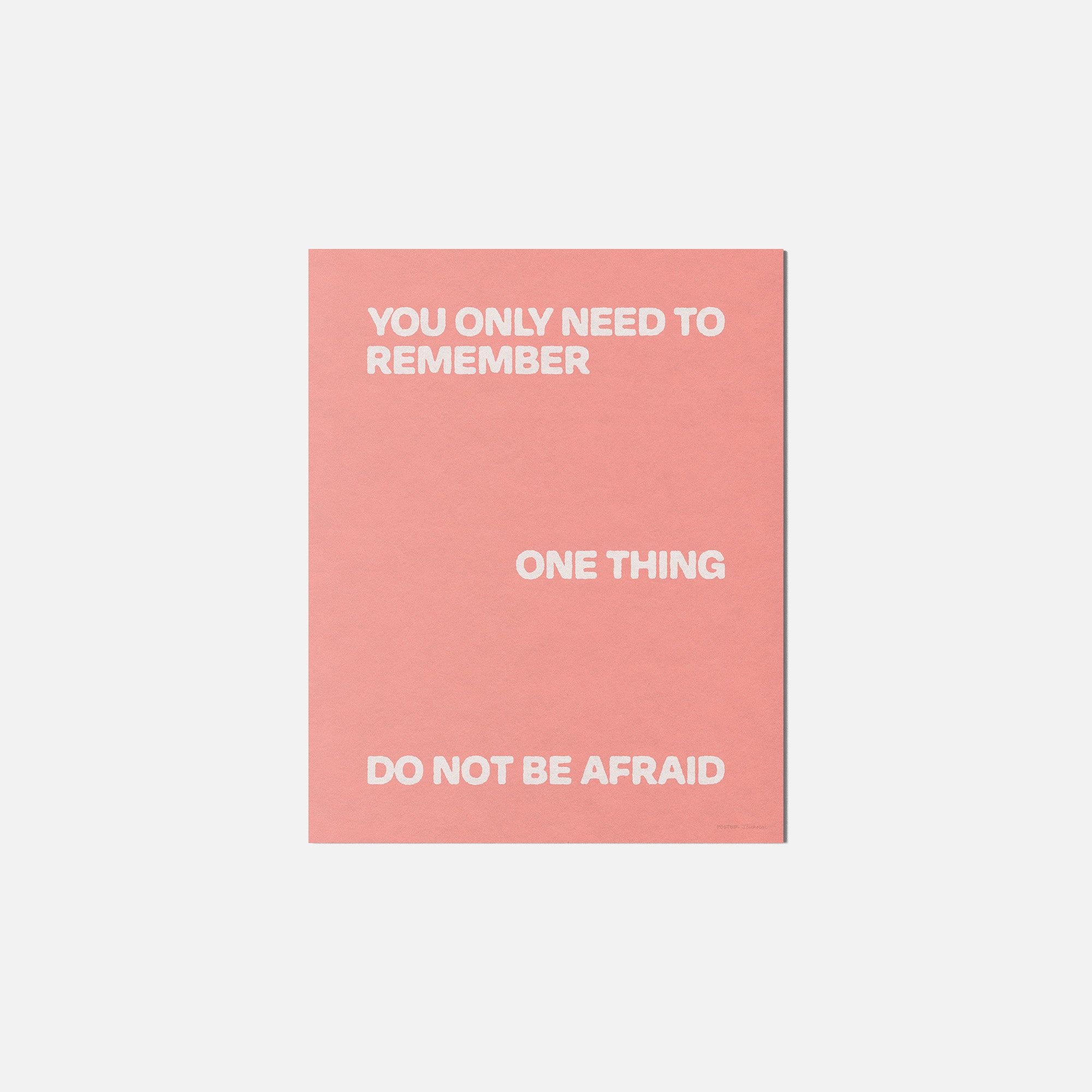 AFRAID PRINT