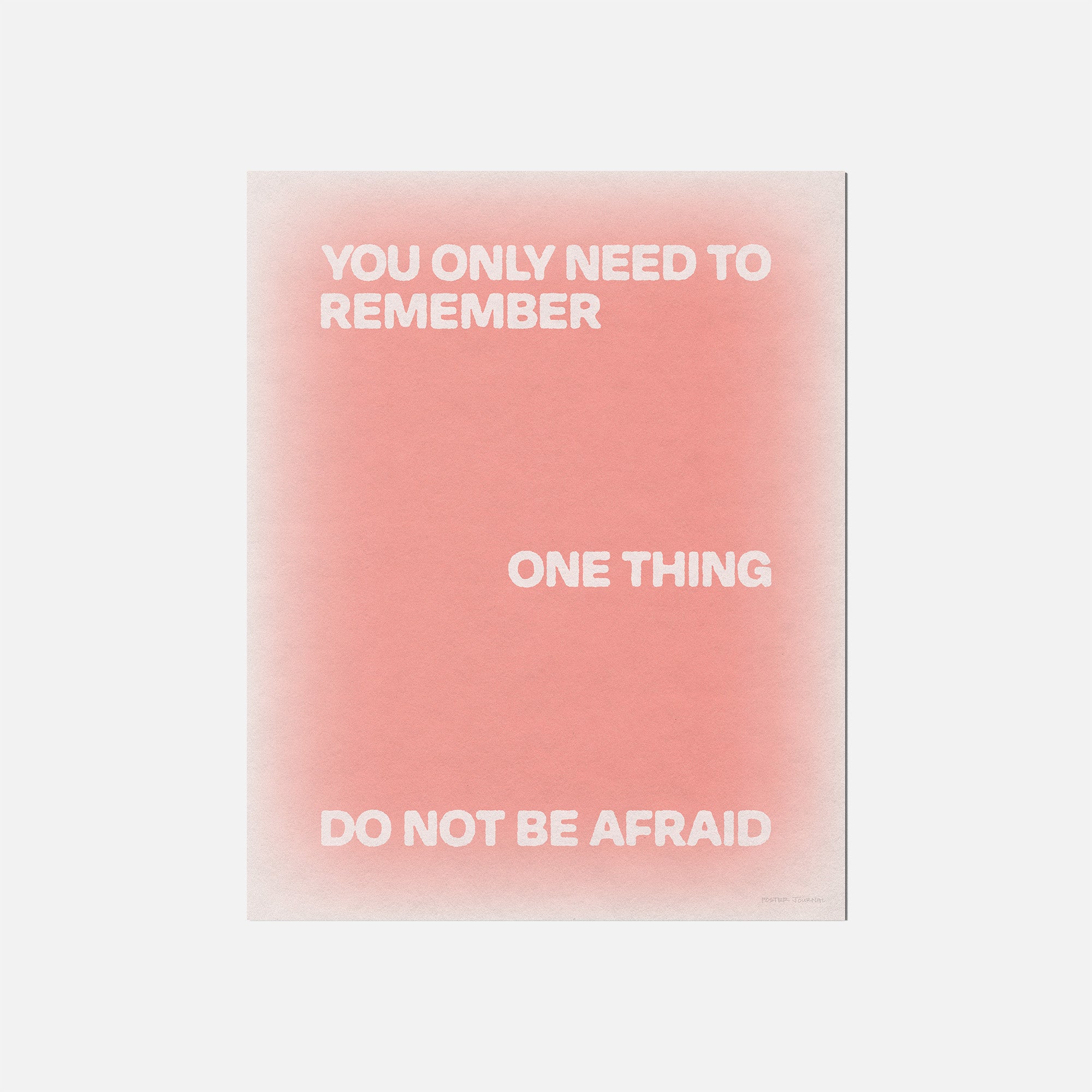AFRAID PRINT