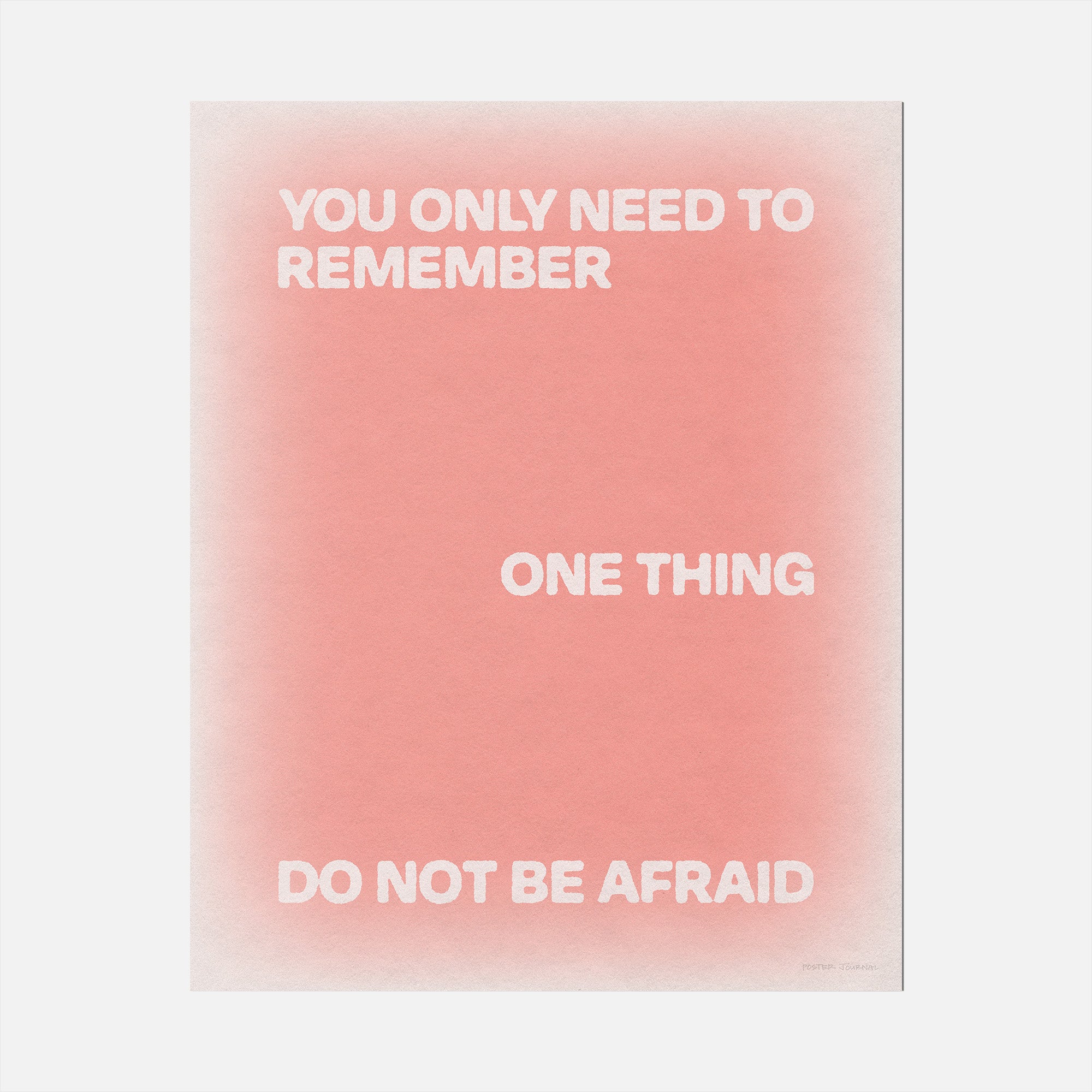 AFRAID PRINT