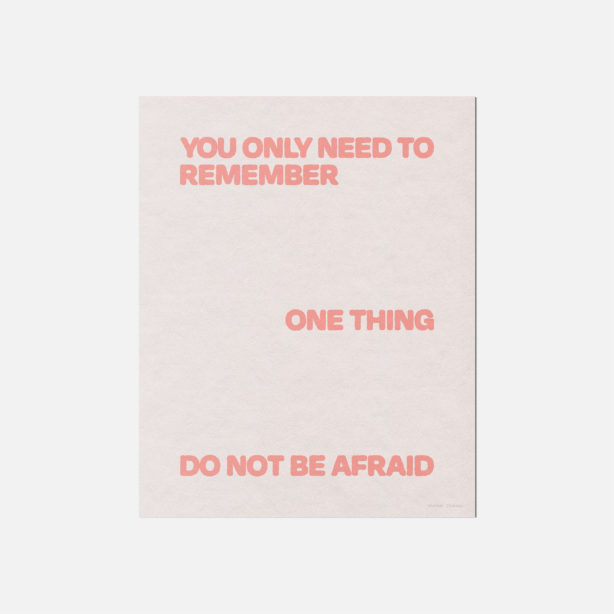 AFRAID PRINT