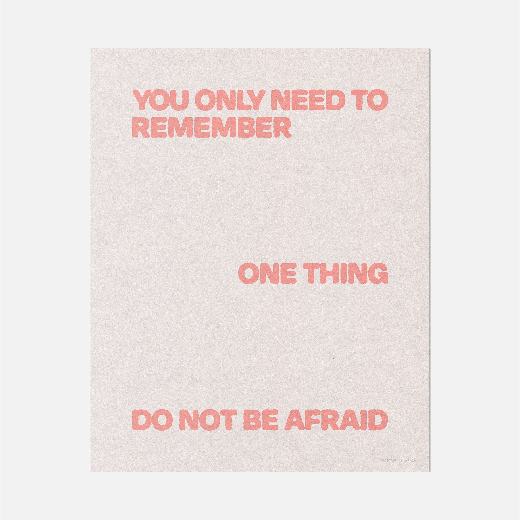 AFRAID PRINT