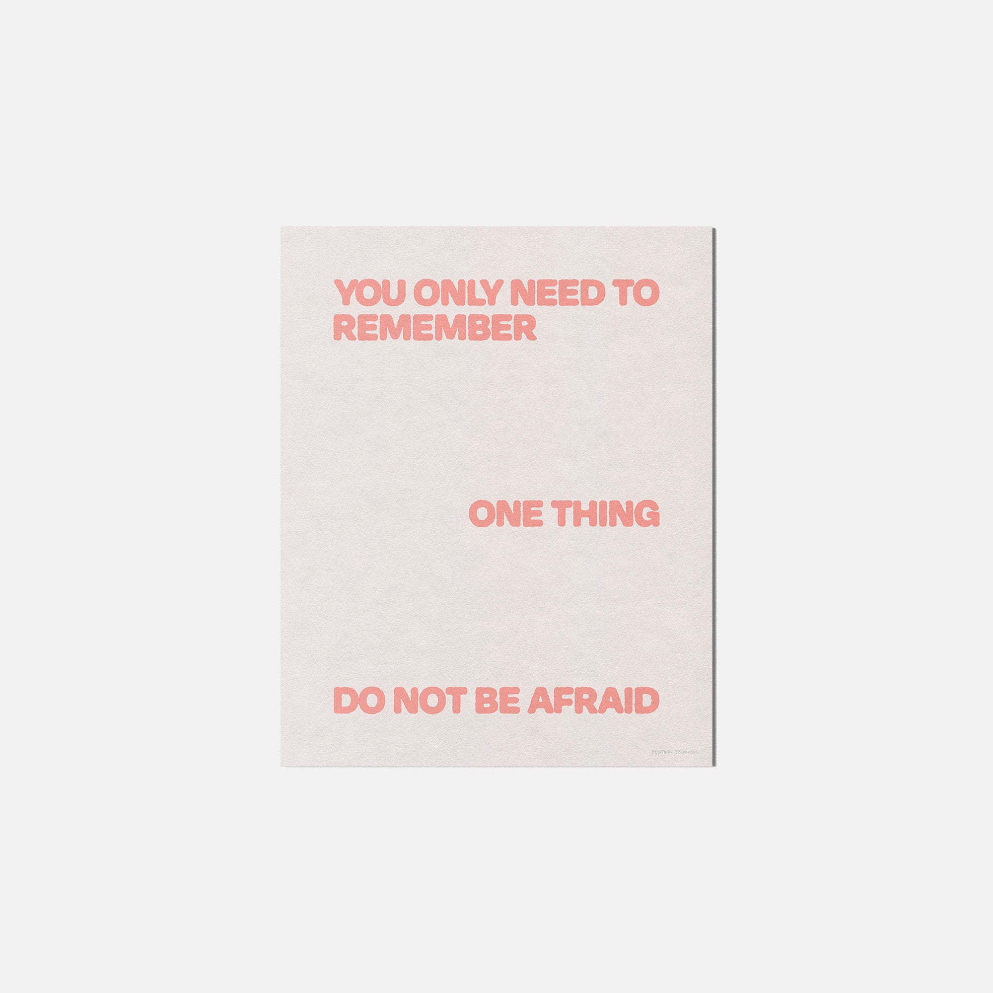 AFRAID PRINT