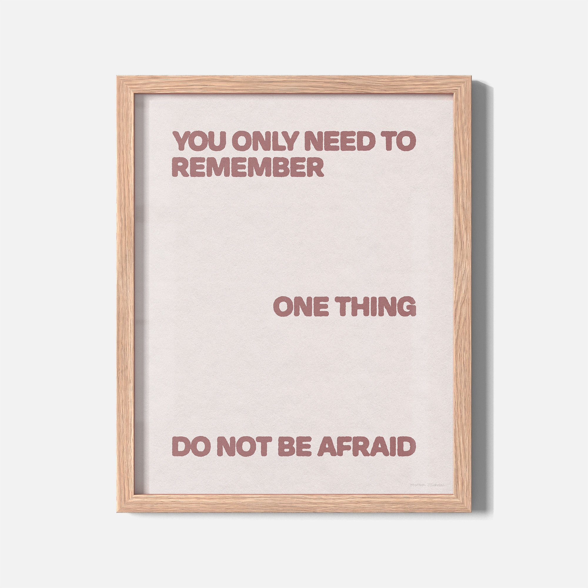 AFRAID PRINT